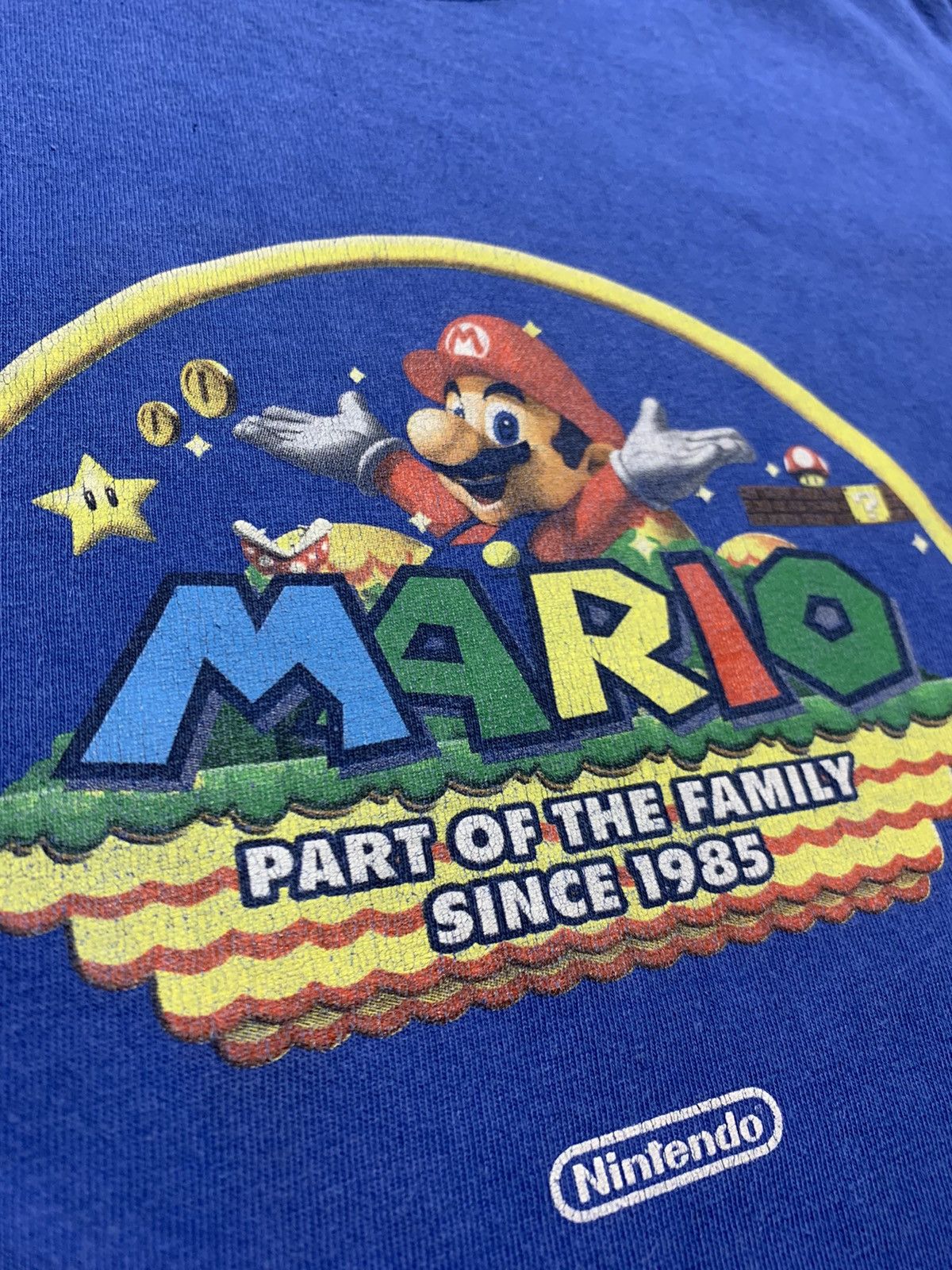 Vintage Mario Nintendo Since 1985 T-Shirt Game