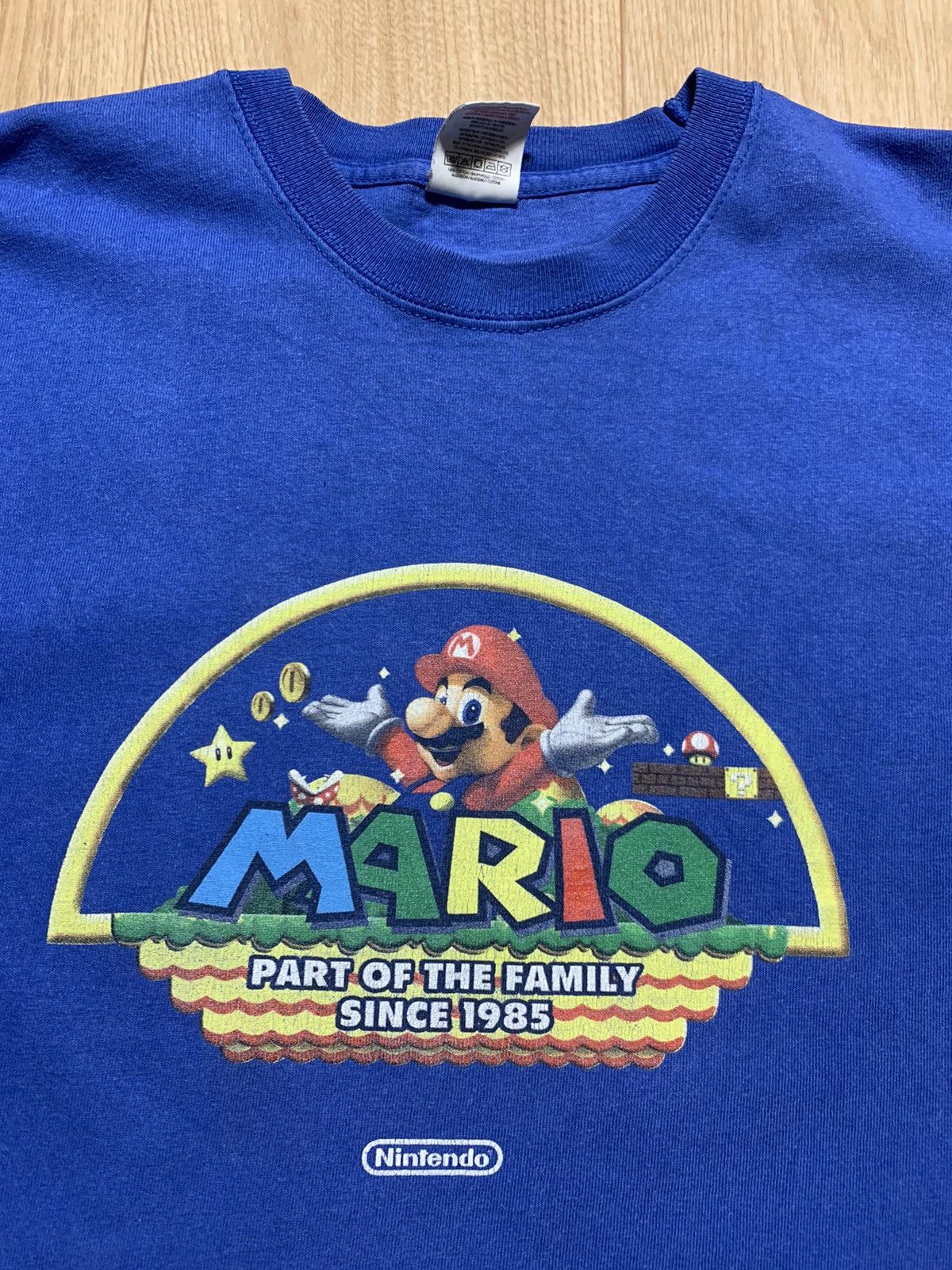 Vintage Mario Nintendo Since 1985 T-Shirt Game