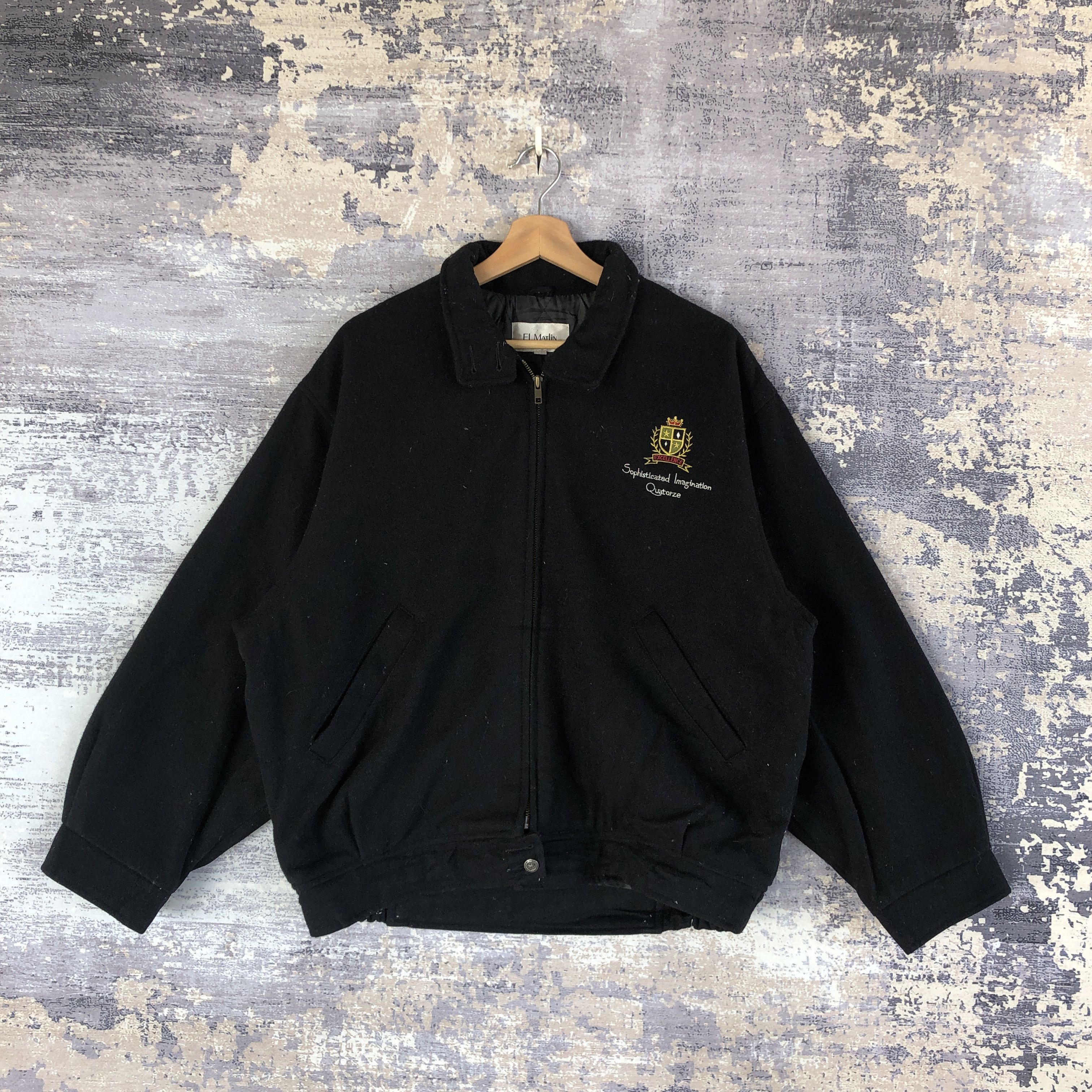 Harrington × Japanese Brand × Vintage El Matlin Harrington Jacket ...