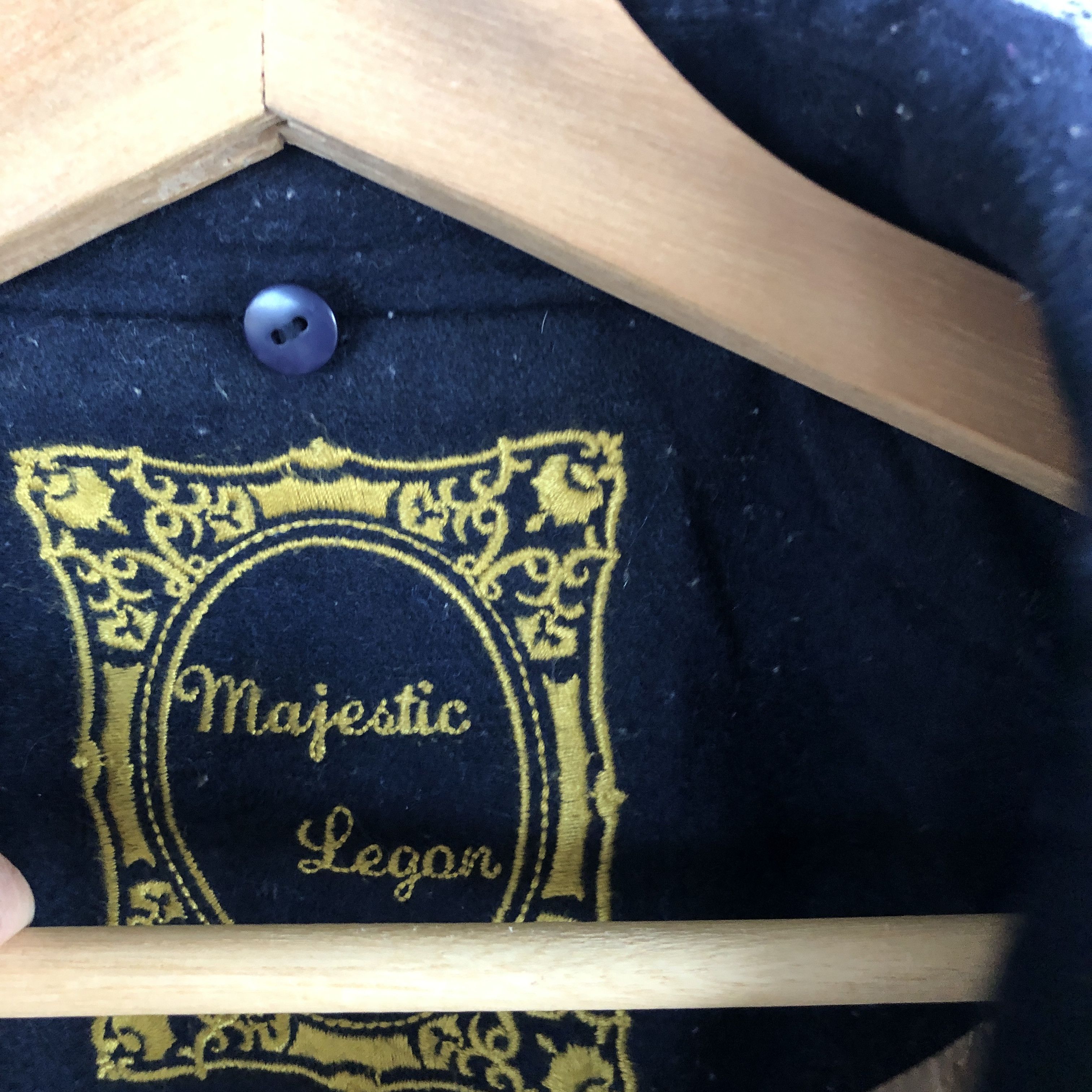 Japanese Brand × Vintage Vintage Majestic Legon Peacoat Double Breasted Wool Jacket Size US S / EU 44-46 / 1 - 7 Thumbnail