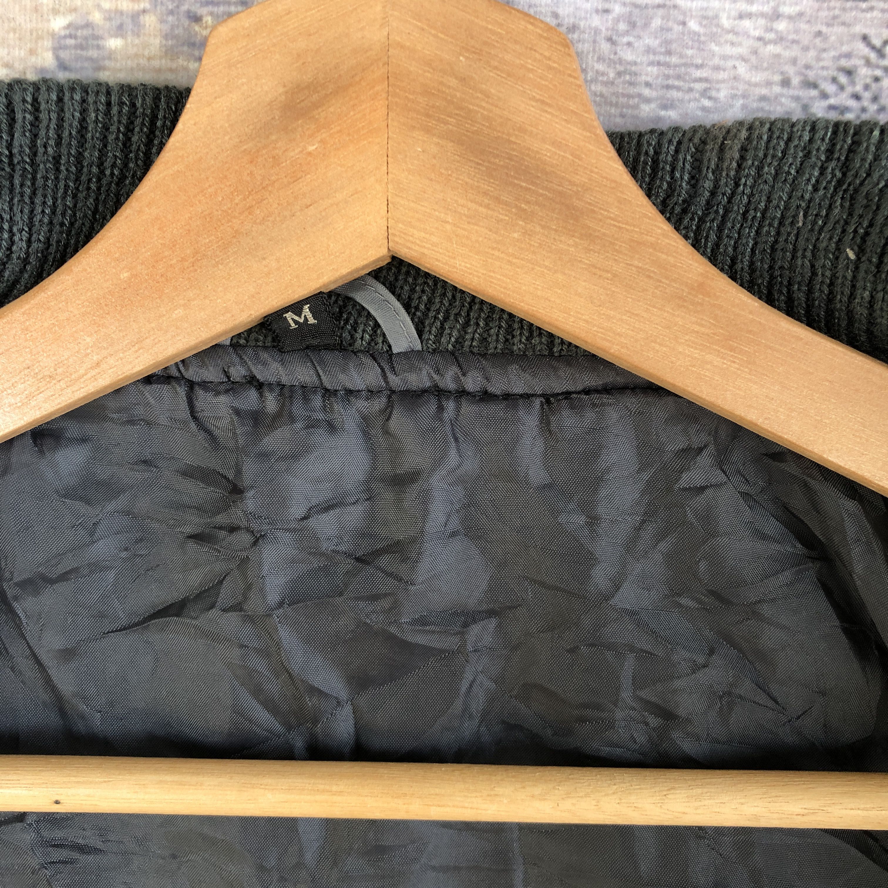 Japanese Brand × Vintage Vintage Japanese Varsity Jacket Japanese Bomber Wool Jackets Size US M / EU 48-50 / 2 - 6 Thumbnail