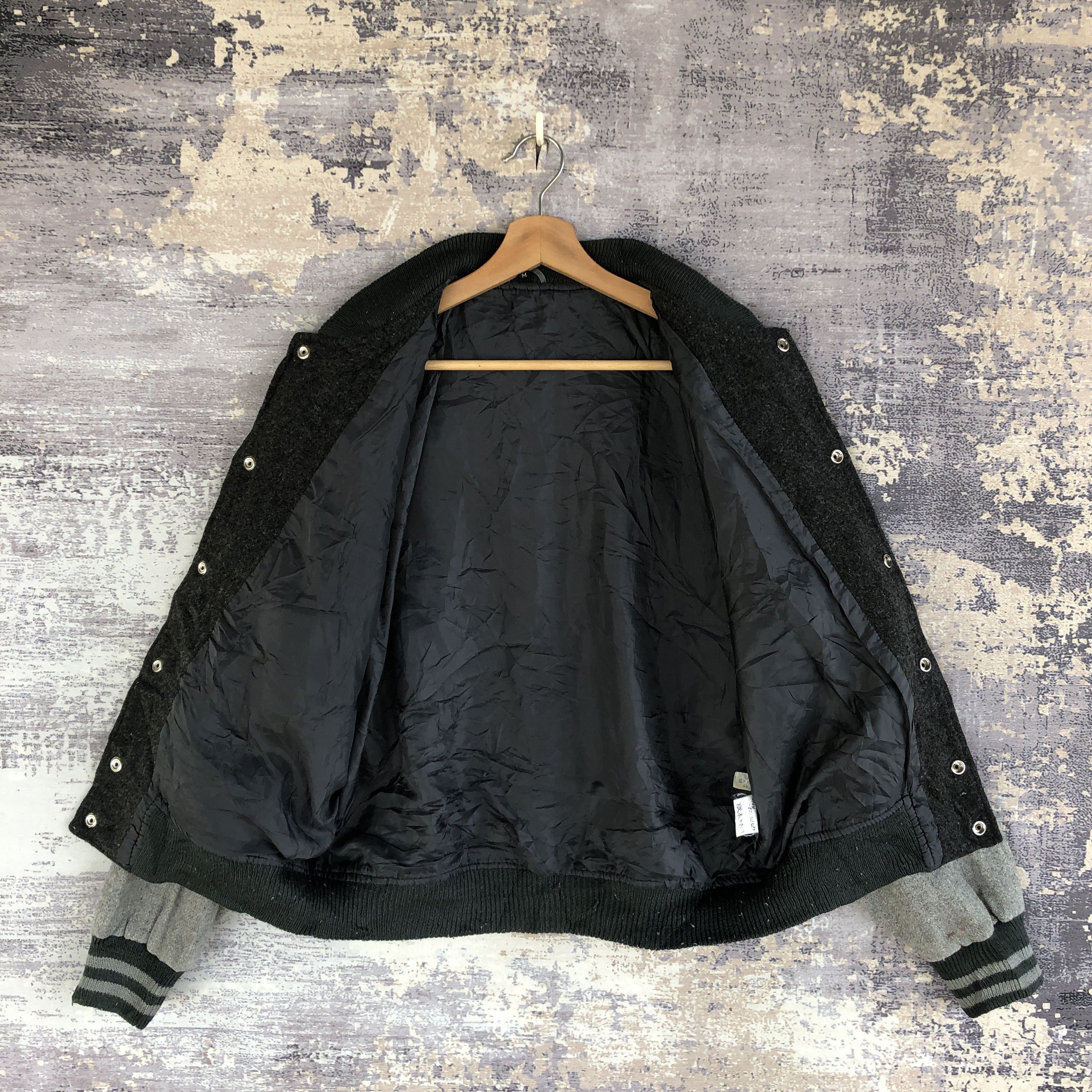 Japanese Brand × Vintage Vintage Japanese Varsity Jacket Japanese Bomber Wool Jackets Size US M / EU 48-50 / 2 - 5 Thumbnail
