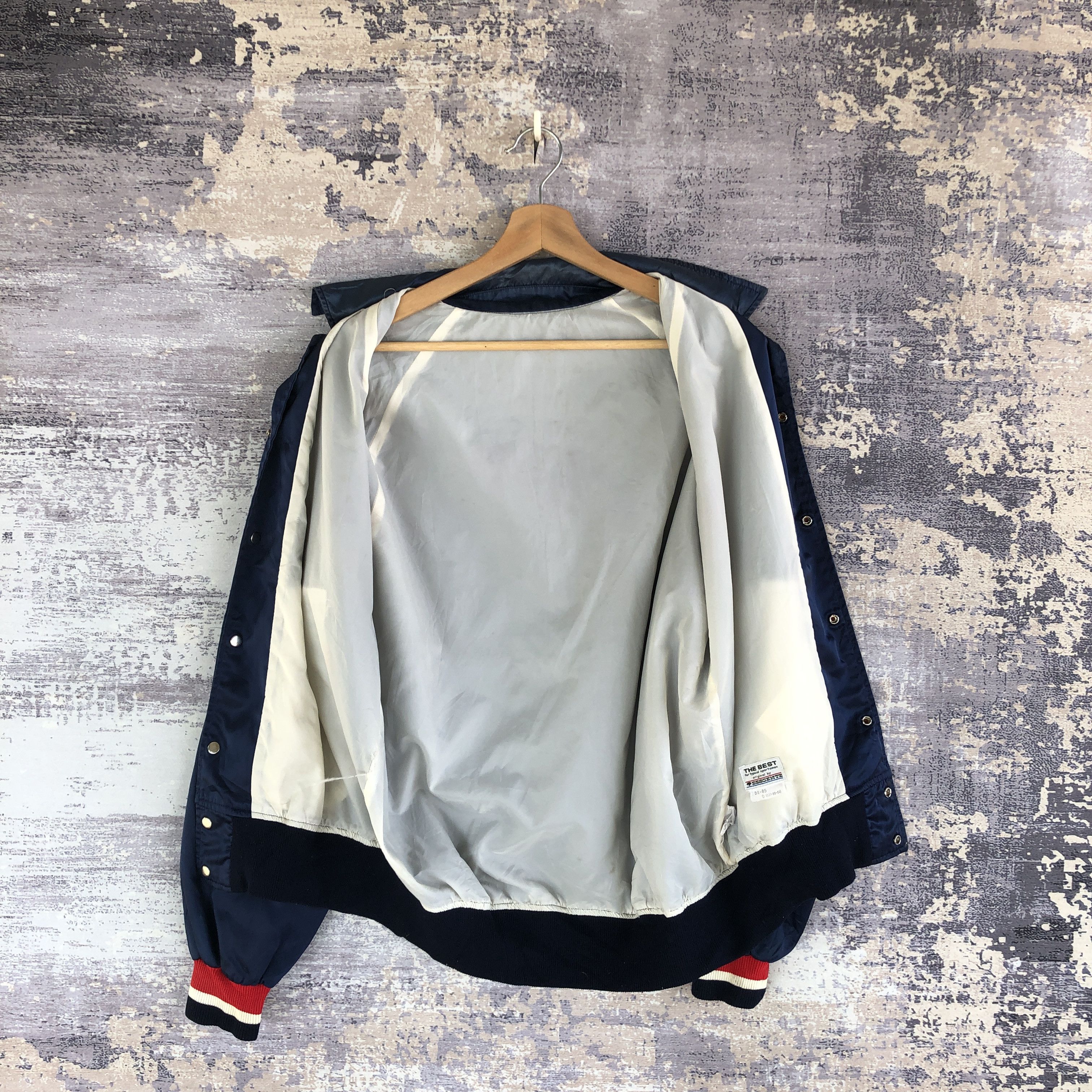 Descente × Vintage Vintage Descente Baseball Jacket Japanese Bomber Jacket Size US L / EU 52-54 / 3 - 5 Thumbnail