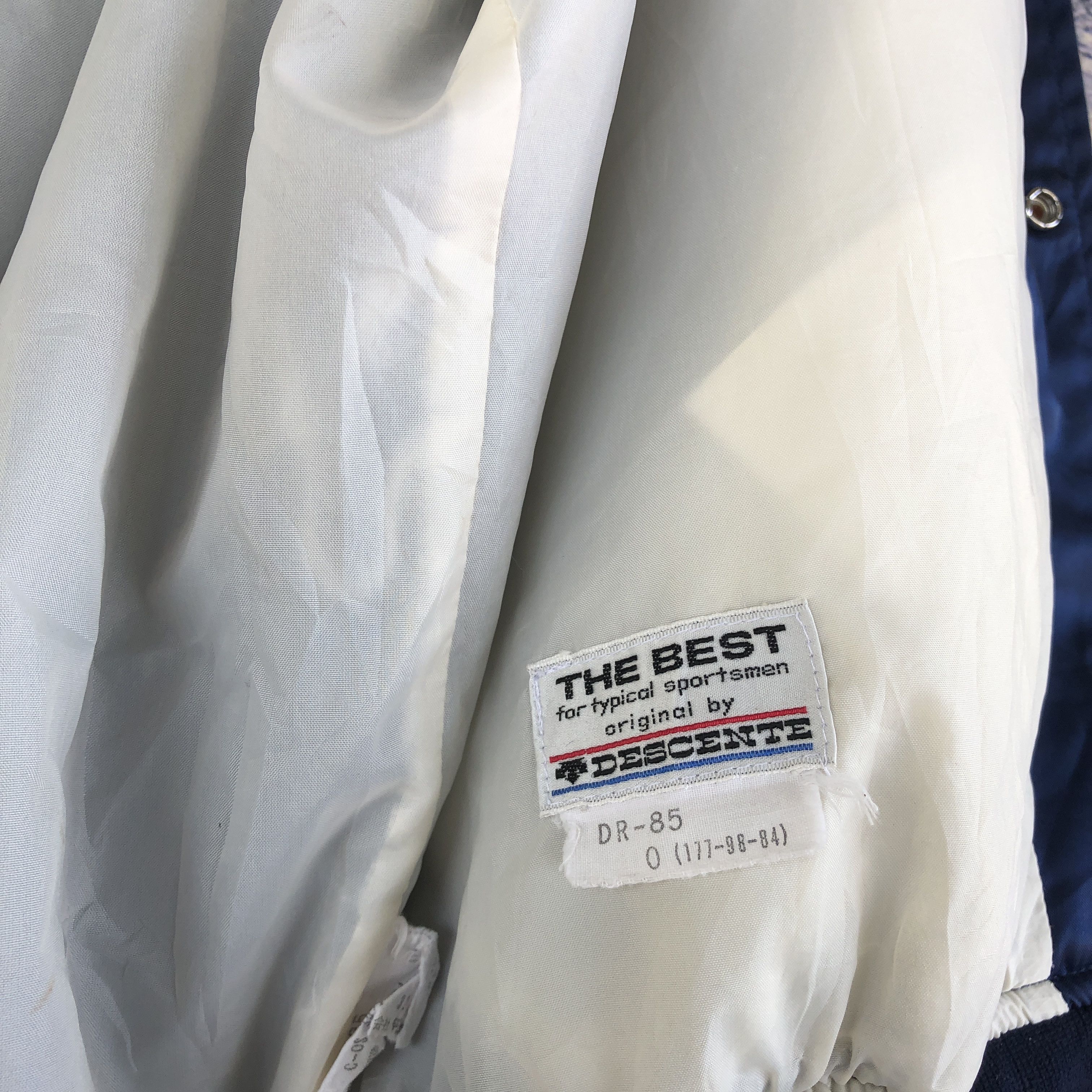 Descente × Vintage Vintage Descente Baseball Jacket Japanese Bomber Jacket Size US L / EU 52-54 / 3 - 6 Thumbnail
