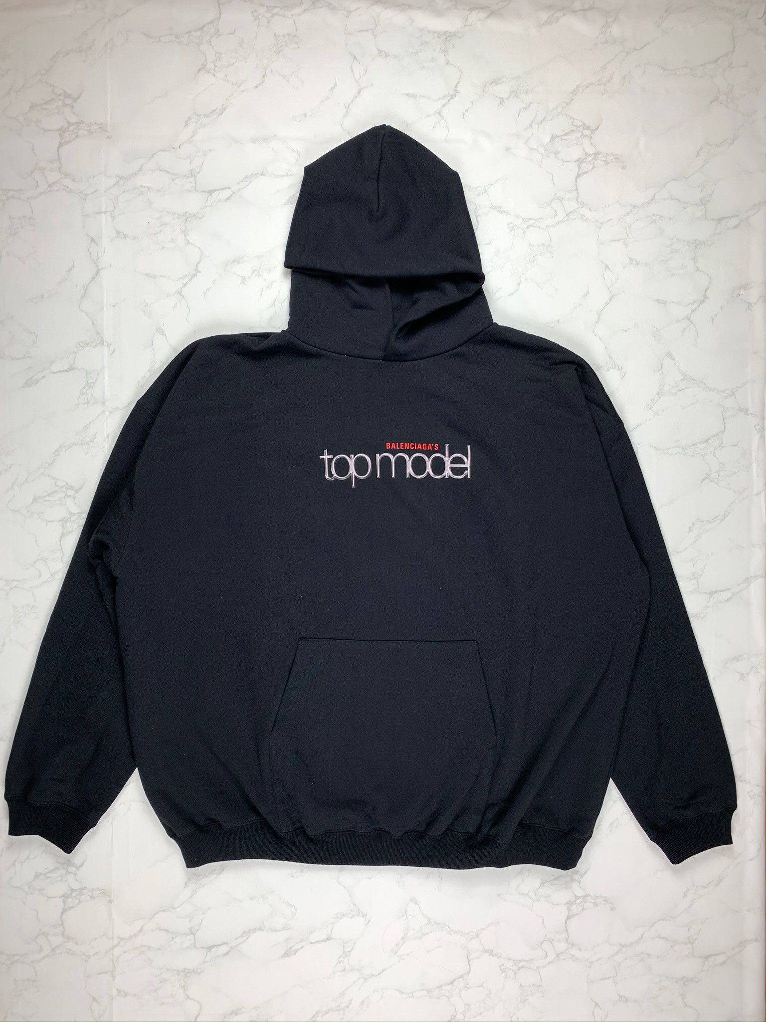 Balenciaga 🔥[SALE]🔥 Balenciaga Black Top Model Hoodie Size US M / EU 48-50 / 2 - 2 Thumbnail