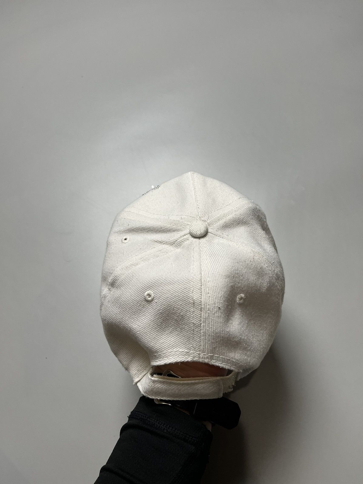 Other Vintage Von Dutch White Denim Hat Celebrity Worn Size ONE SIZE - 10 Thumbnail