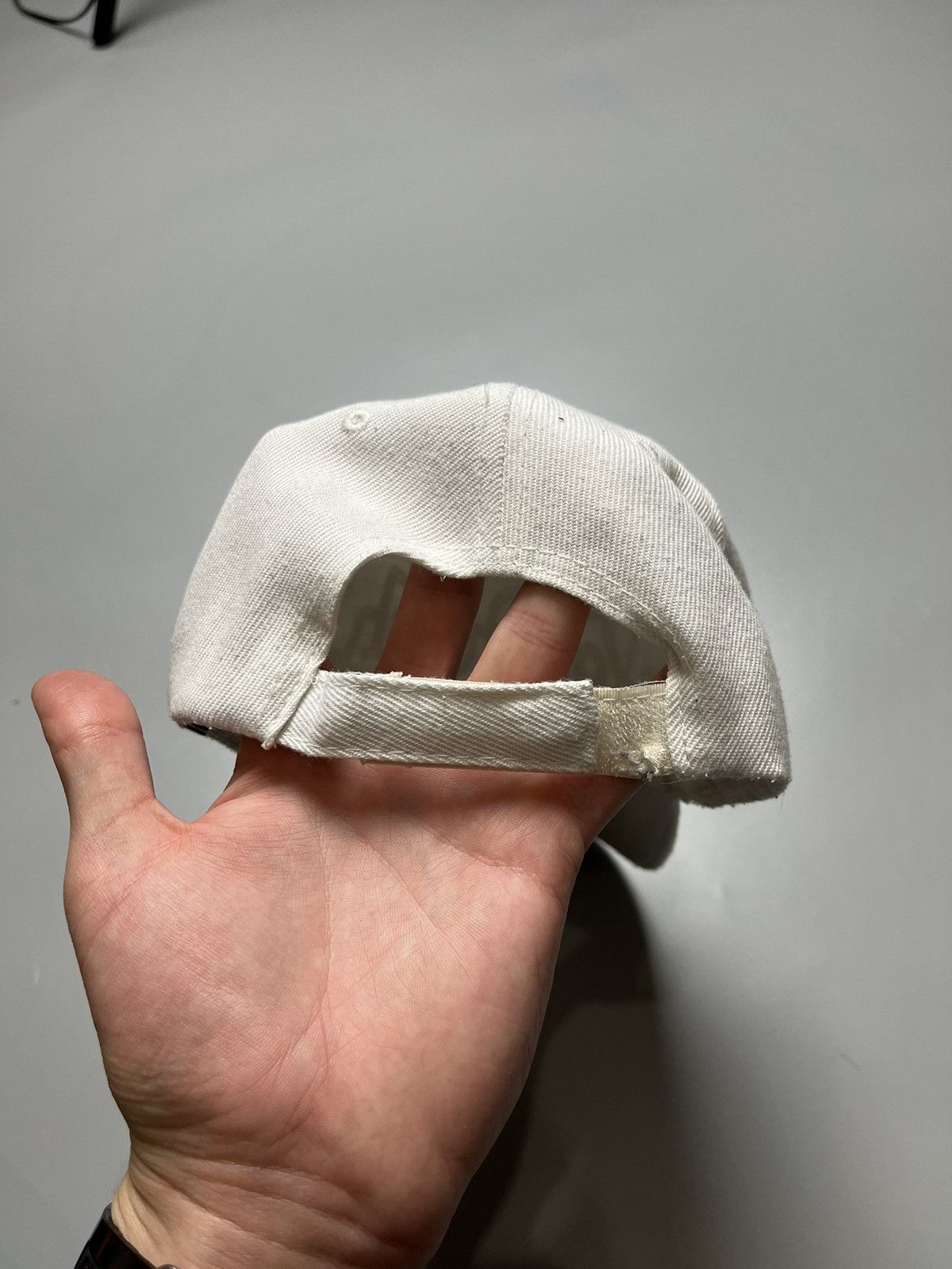Other Vintage Von Dutch White Denim Hat Celebrity Worn Size ONE SIZE - 7 Thumbnail