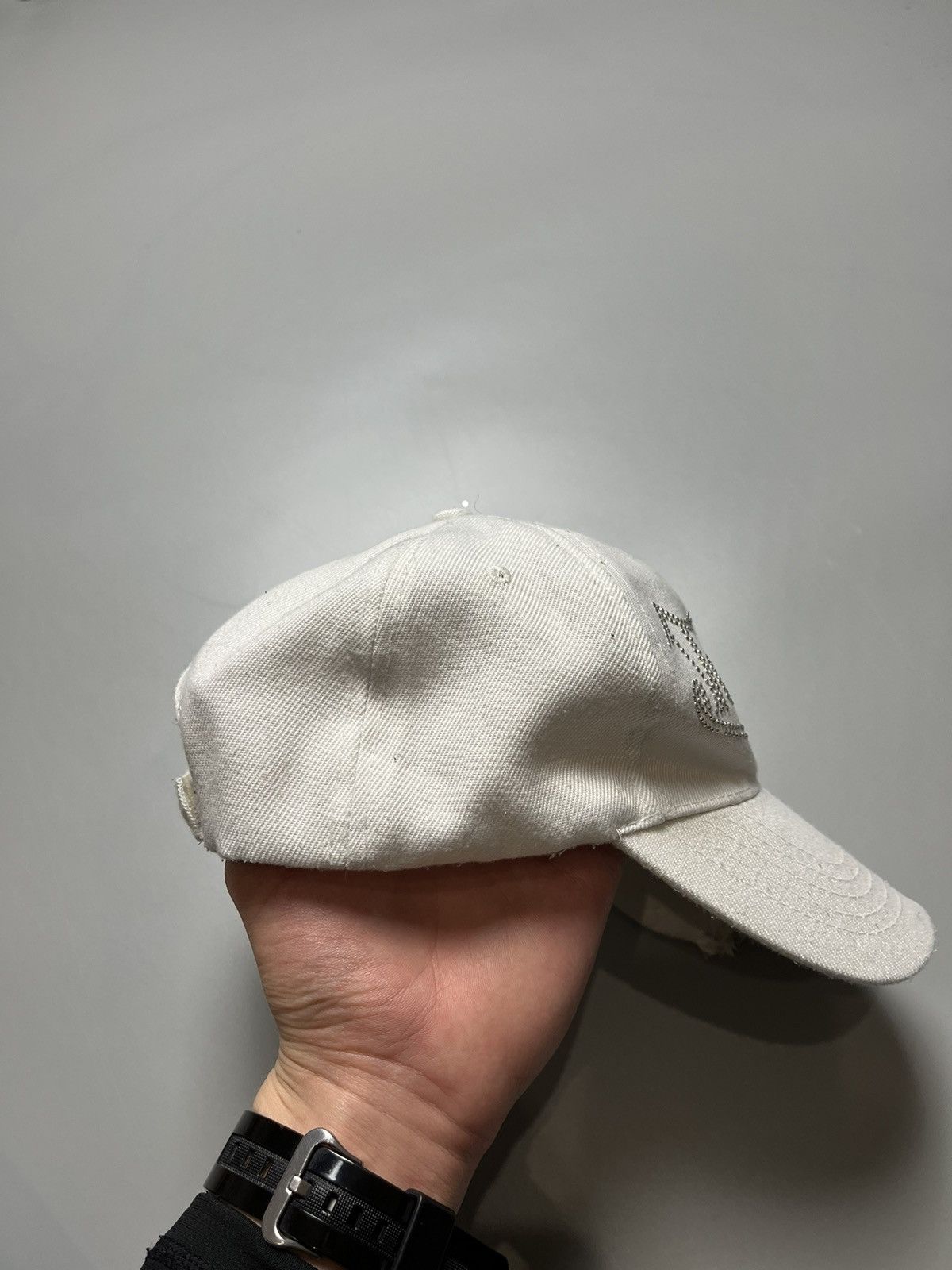 Other Vintage Von Dutch White Denim Hat Celebrity Worn Size ONE SIZE - 8 Thumbnail