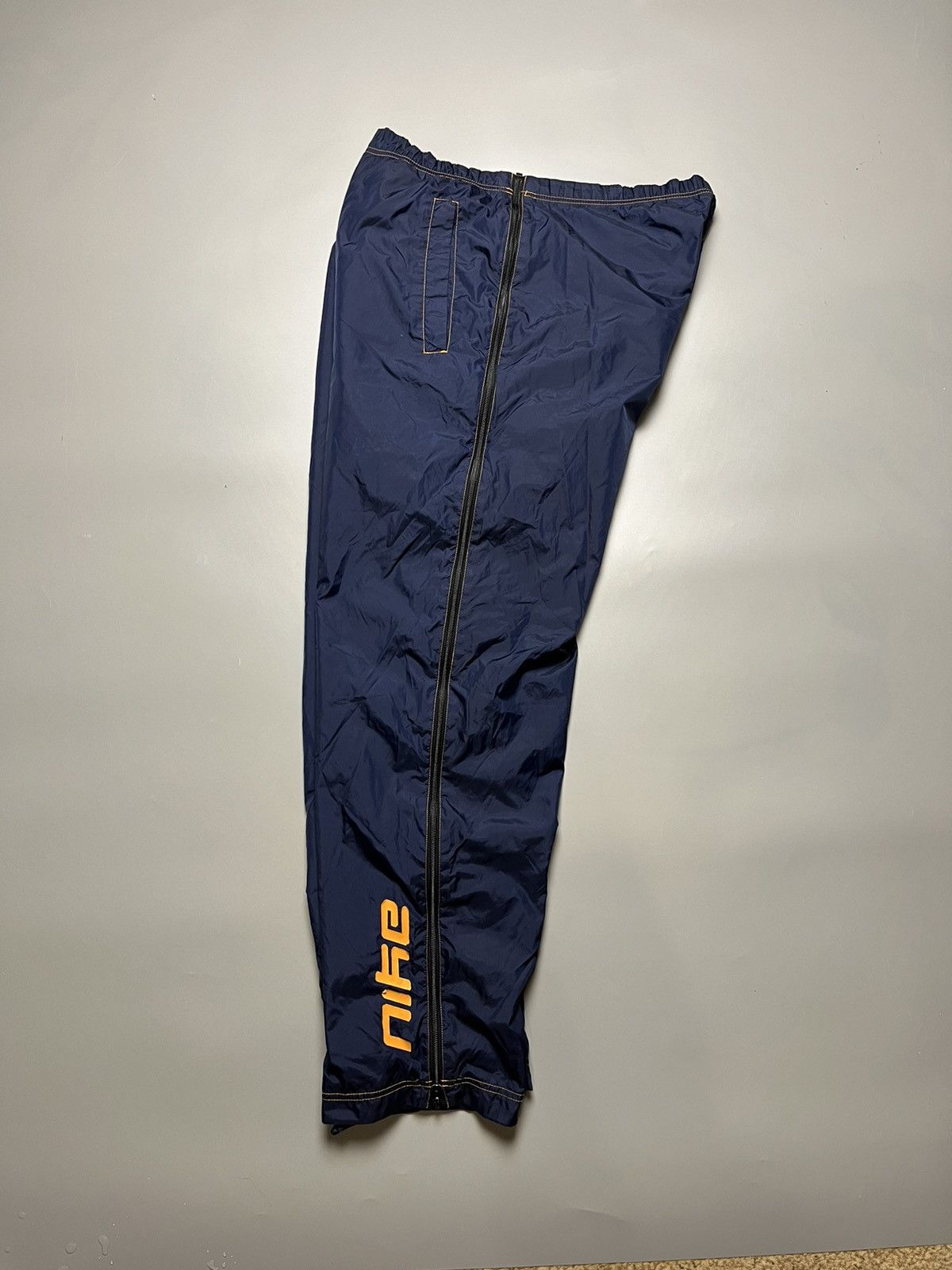 Nike Vintage Nike Nylon Track Pants Small Swoosh Logo Sz L Size US 36 / EU 52 - 10 Thumbnail