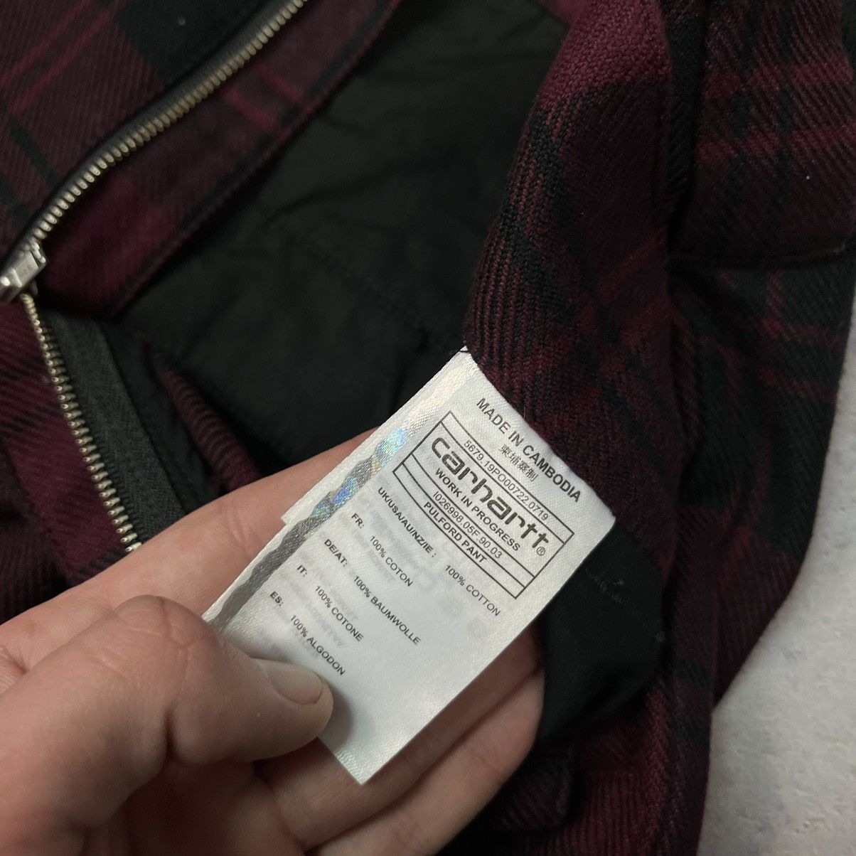 Carhartt CARHARTT WIP PULFORD PANTS SIZE S Size US 28 / EU 44 - 10 Thumbnail
