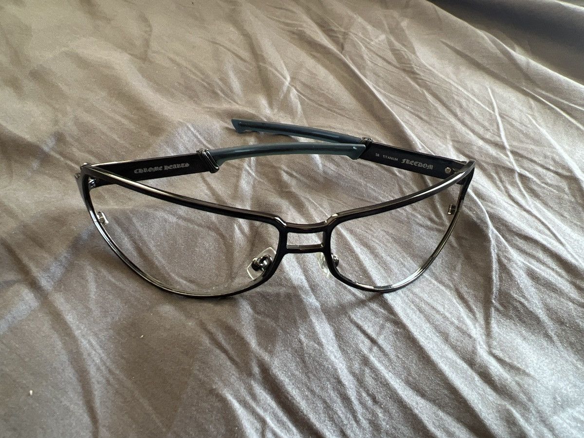 Chrome Hearts Chrome Hearts Freedom sb titanium glasses no lens Size ONE SIZE - 9 Thumbnail