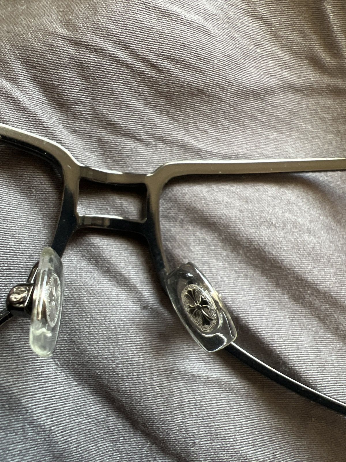 Chrome Hearts Chrome Hearts Freedom sb titanium glasses no lens Size ONE SIZE - 12 Thumbnail