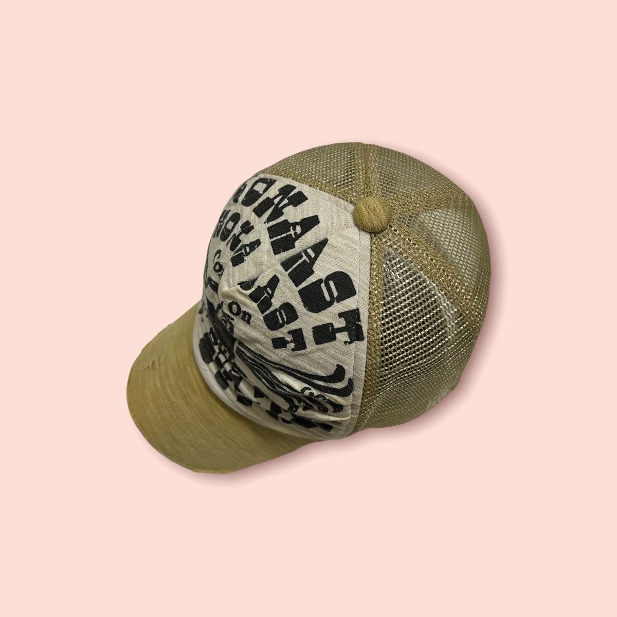 Vintage DISTRESSED SURF BUS MEET VINTAGE PEAKABOO TRUCKER SNAPBACK Size ONE SIZE - 5 Thumbnail