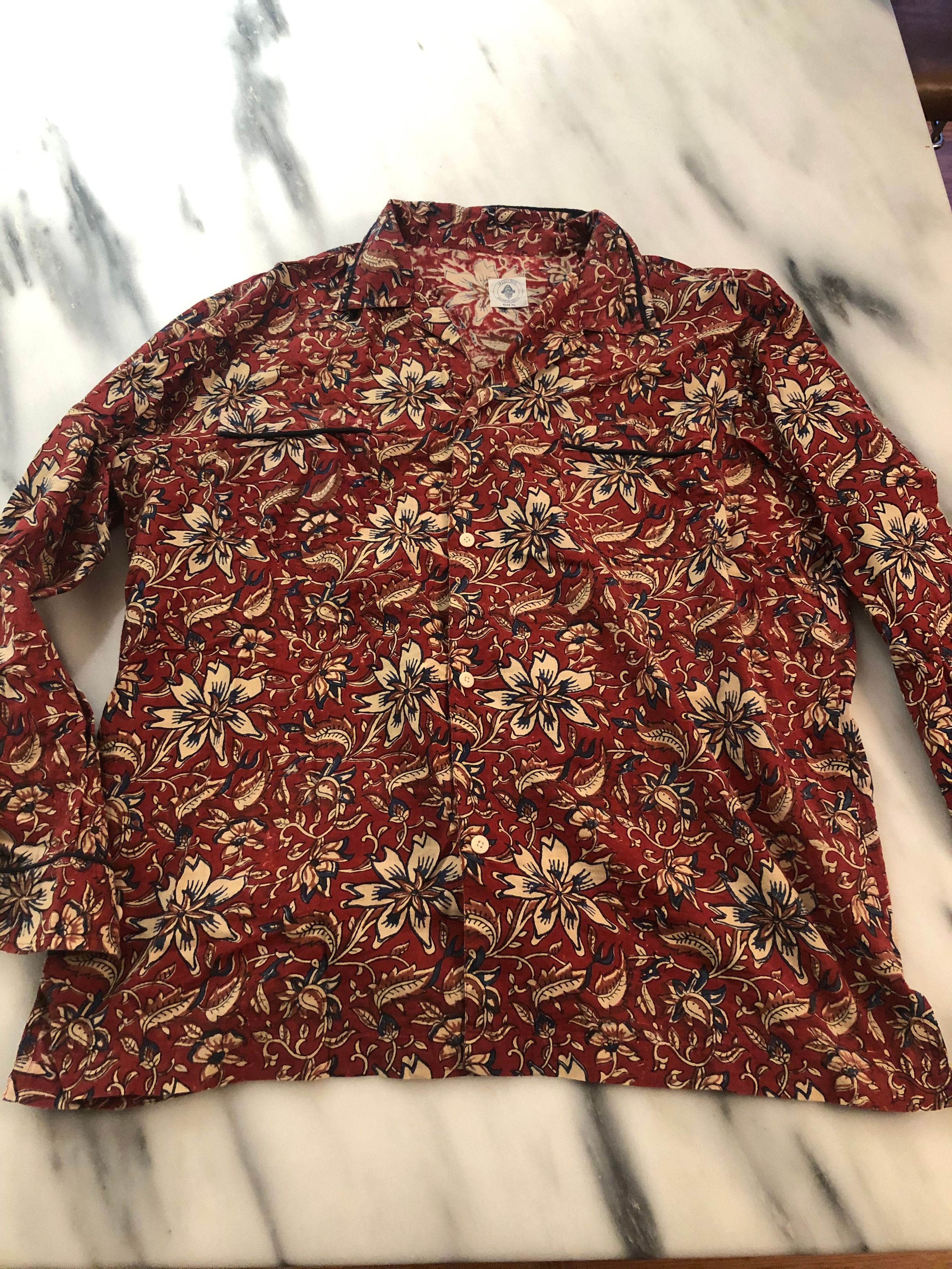 18 East 18 East Julian Pajama Shirt Made in India Drop 1 Rare Size US M / EU 48-50 / 2 - 1 Thumbnail