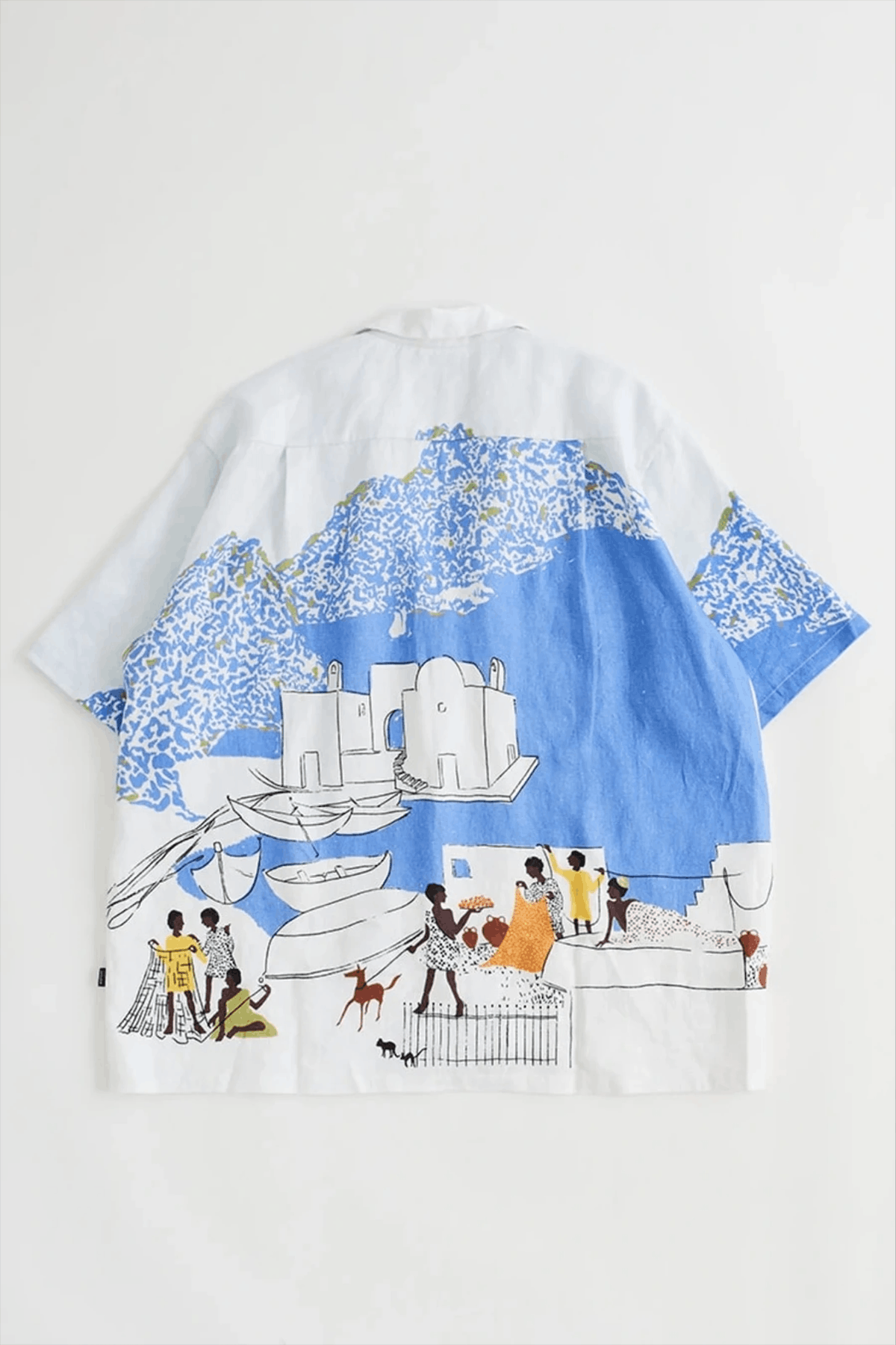 18 East Size L - SS Pionta Shirt - Sky Portra Print Size US L / EU 52-54 / 3 - 2 Thumbnail