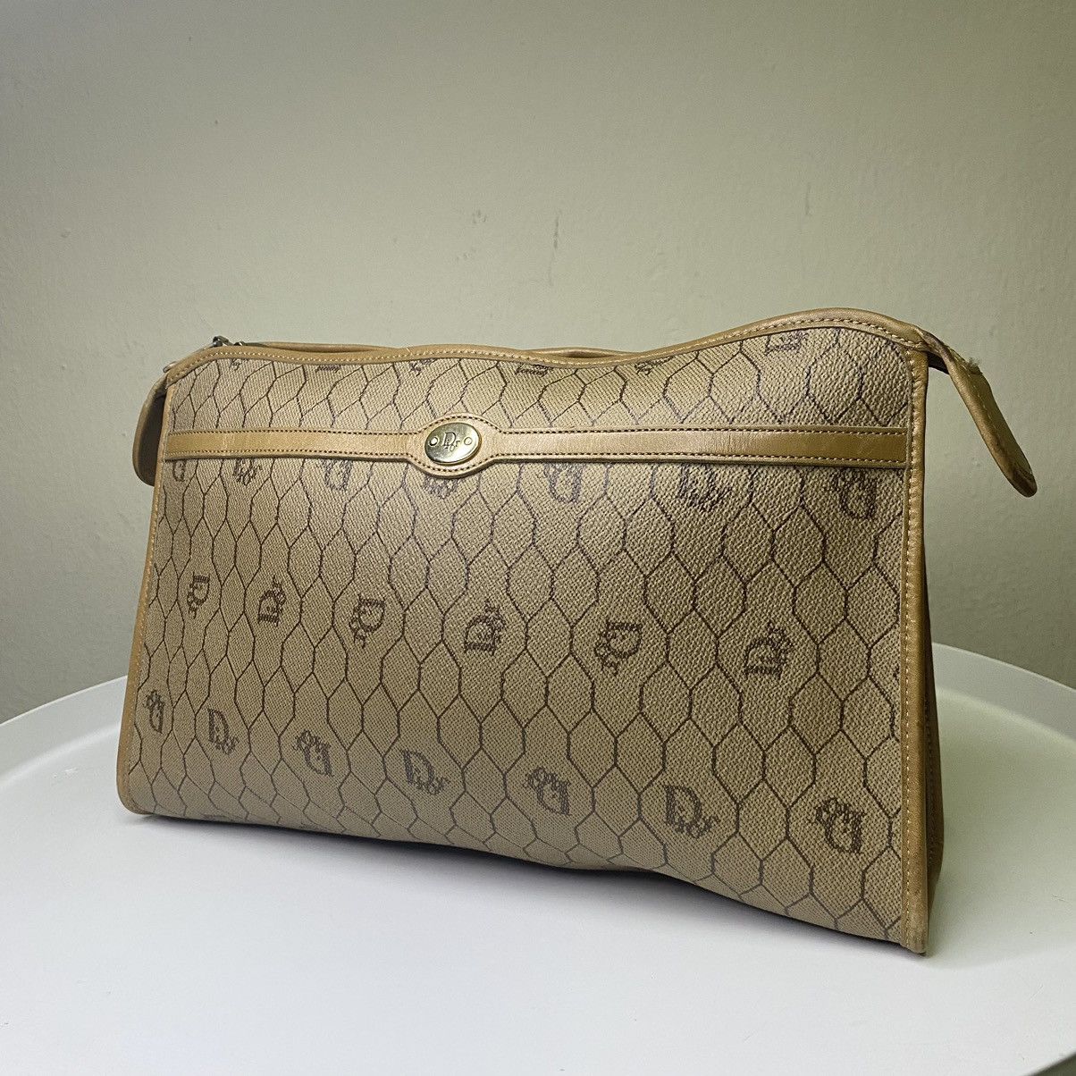 VTG 80s 90s CHRISTIAN DIOR CLUTCH BAG