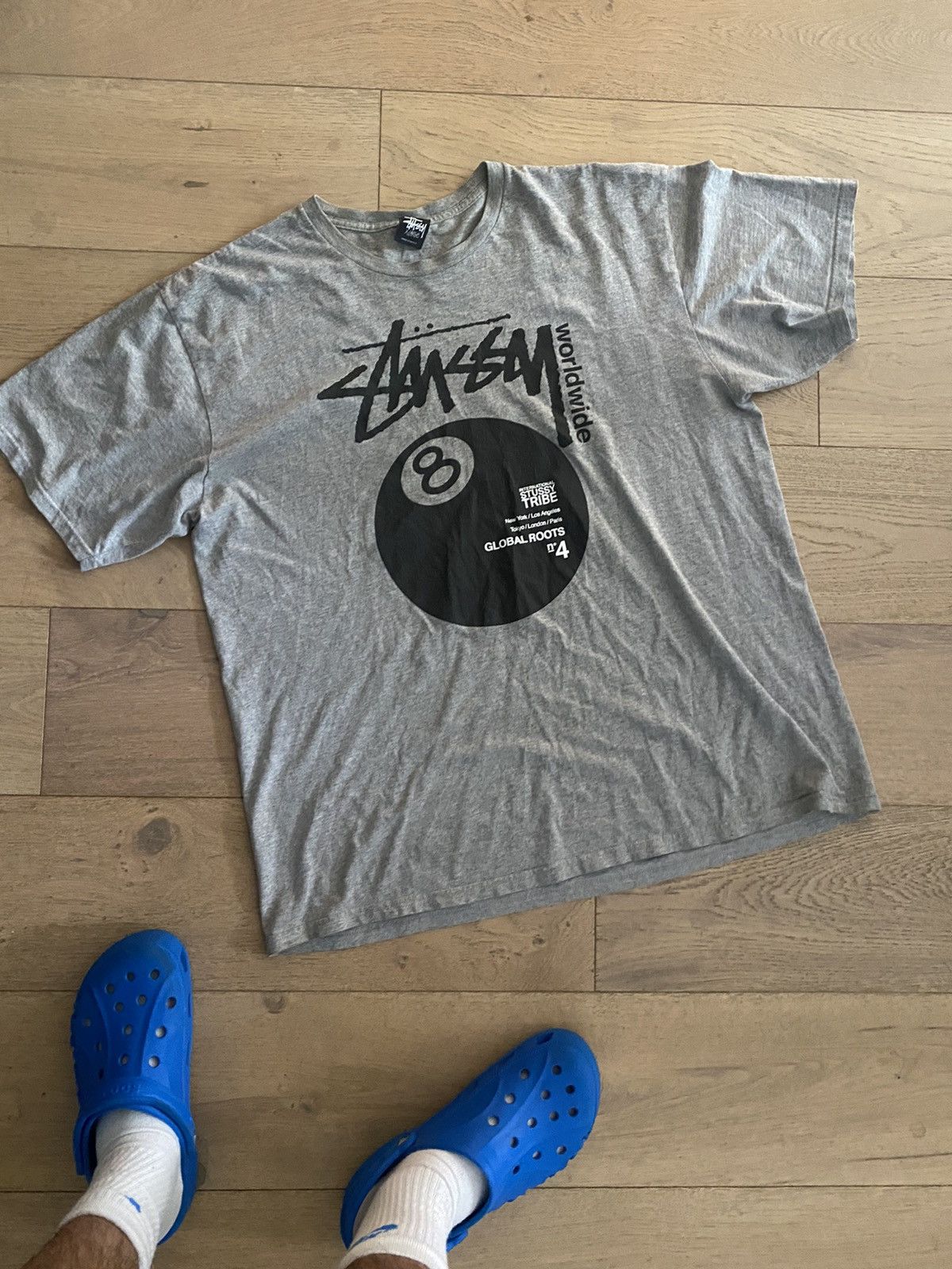 Other Stussy Worldwide sz XL 8 ball t shirt eightball Size US XL / EU 56 / 4 - 1 Thumbnail