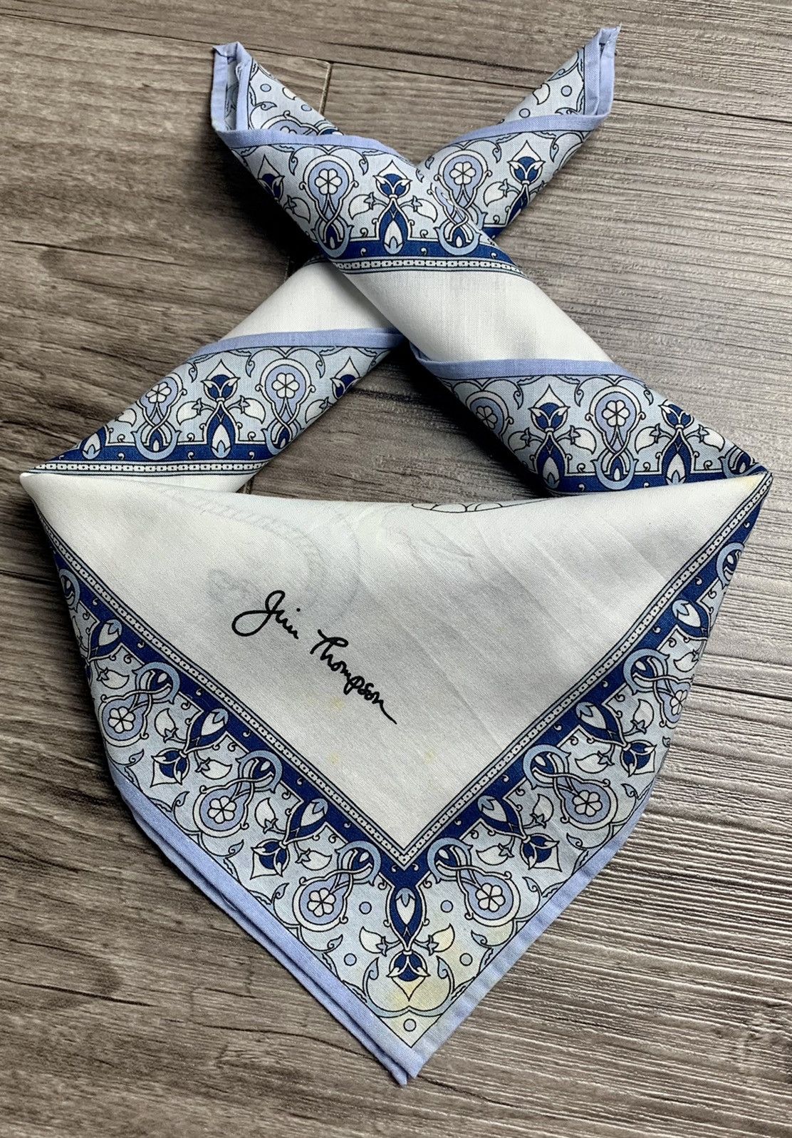 Jim Thompson Jim Thompson Handkerchief Neckerchief Pocketsquares Size ONE SIZE - 1 Thumbnail
