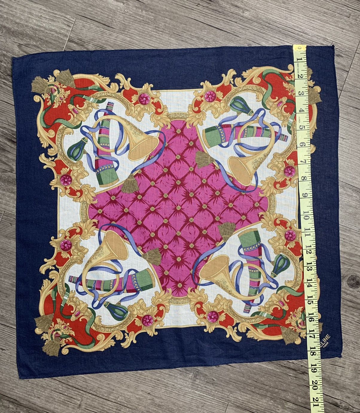 Celine Celine Handkerchief Neckerchief Pocketsquares Size ONE SIZE - 6 Thumbnail