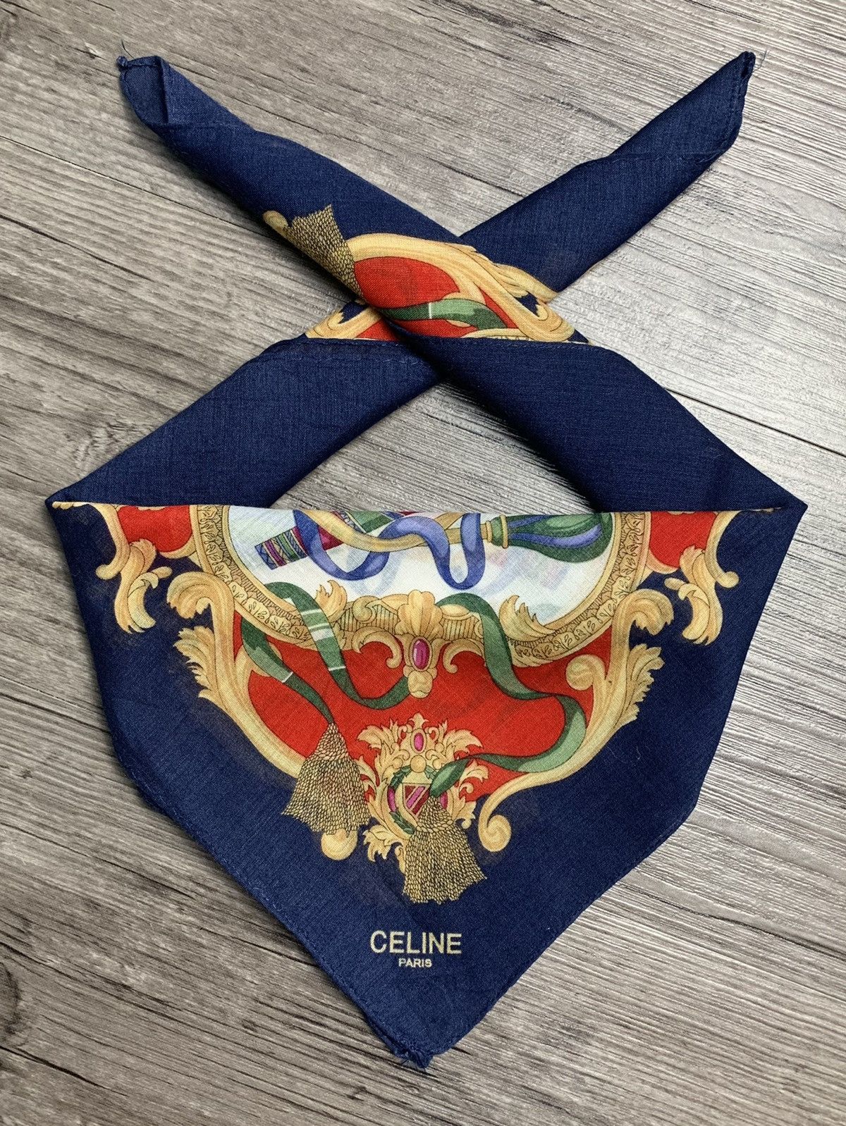 Celine Celine Handkerchief Neckerchief Pocketsquares Size ONE SIZE - 1 Thumbnail