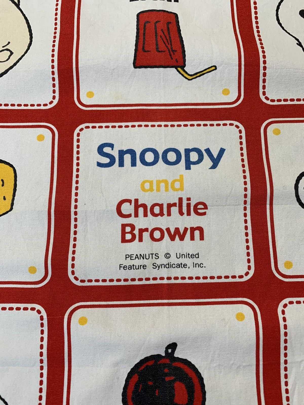 Disney Vintage Peanuts Snoopy Handkerchief/Neckerchief Size ONE SIZE - 2 Thumbnail