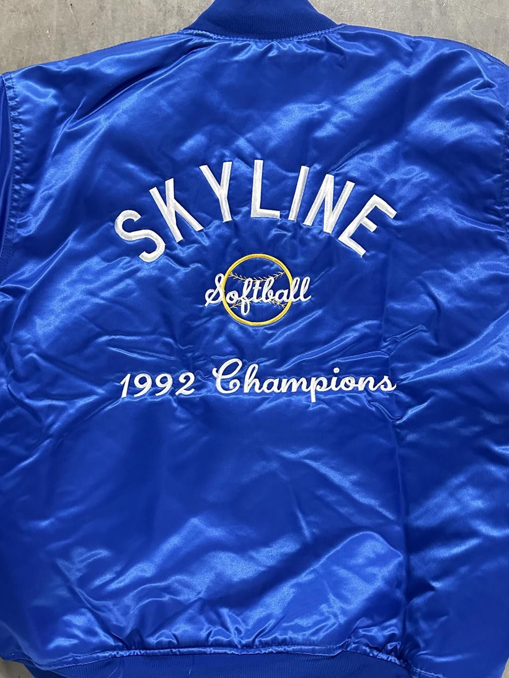 Vintage Vintage Satin jacket Size US L / EU 52-54 / 3 - 1 Thumbnail