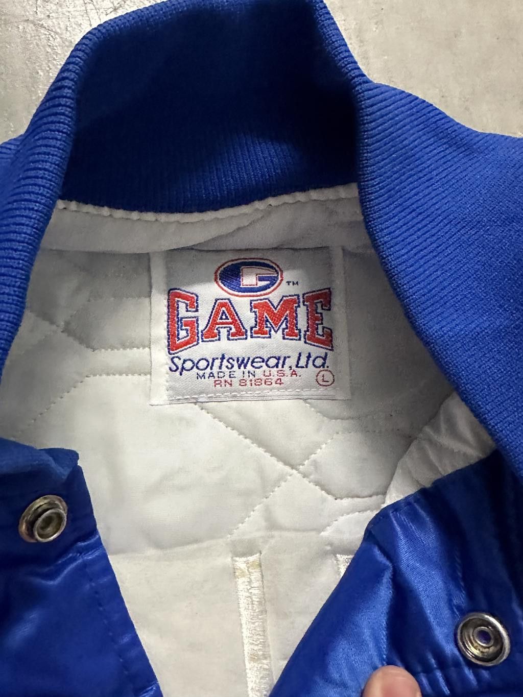 Vintage Vintage Satin jacket Size US L / EU 52-54 / 3 - 3 Thumbnail