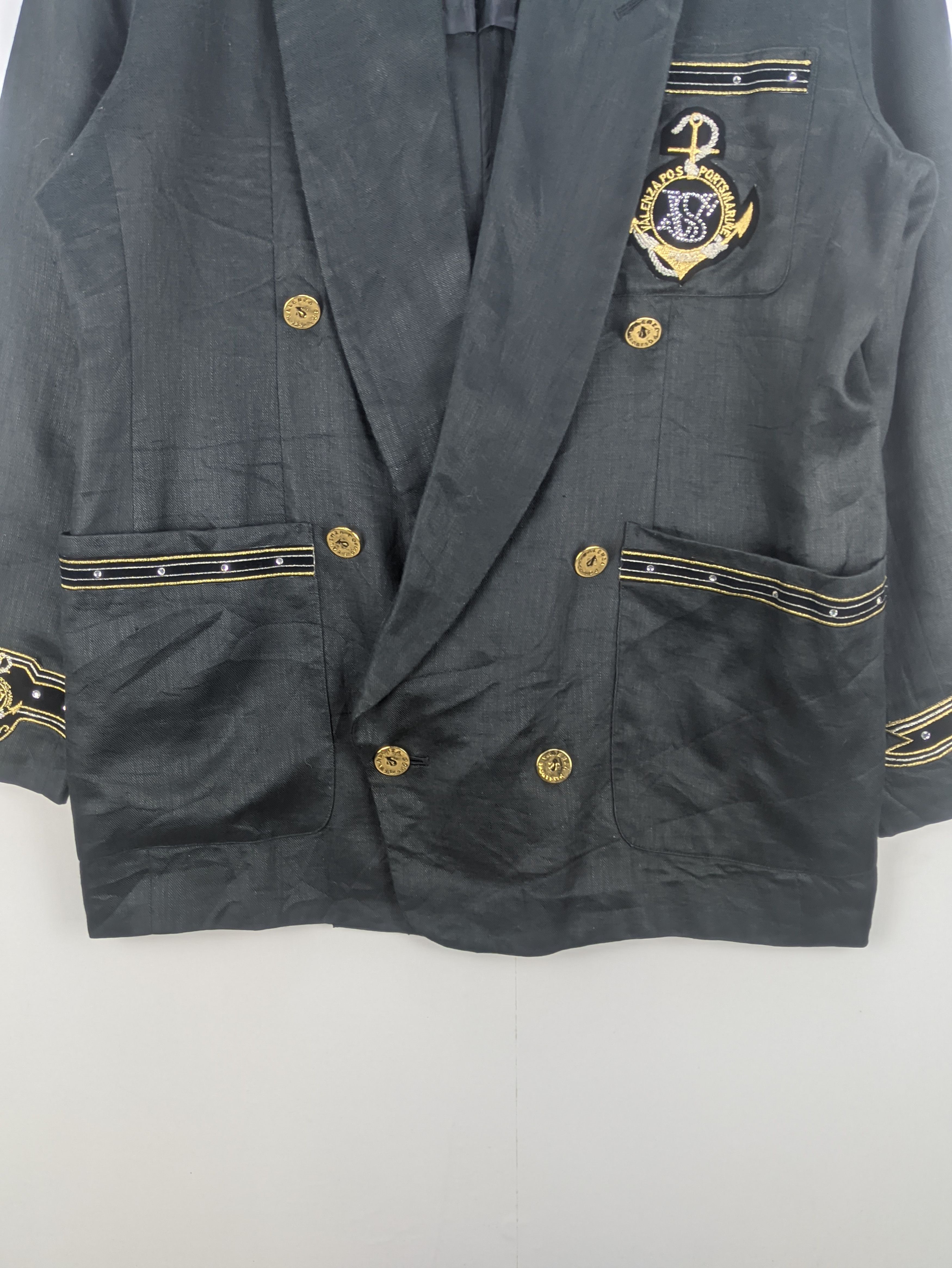 Vintage Steals🔥Vintage Coat Jacket by Valenza Po Military Style Size M / US 6-8 / IT 42-44 - 7 Thumbnail