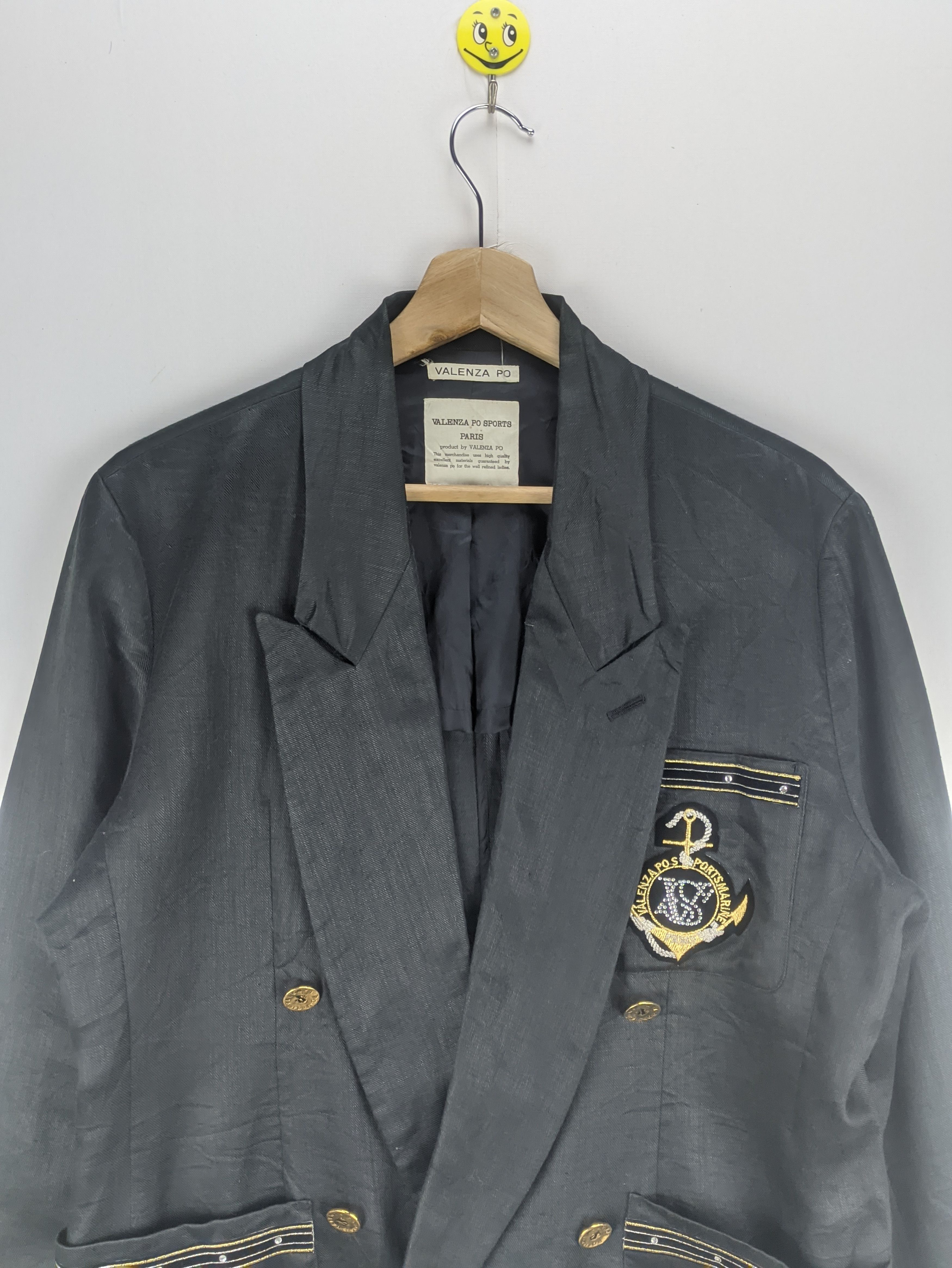 Vintage Steals🔥Vintage Coat Jacket by Valenza Po Military Style Size M / US 6-8 / IT 42-44 - 6 Thumbnail