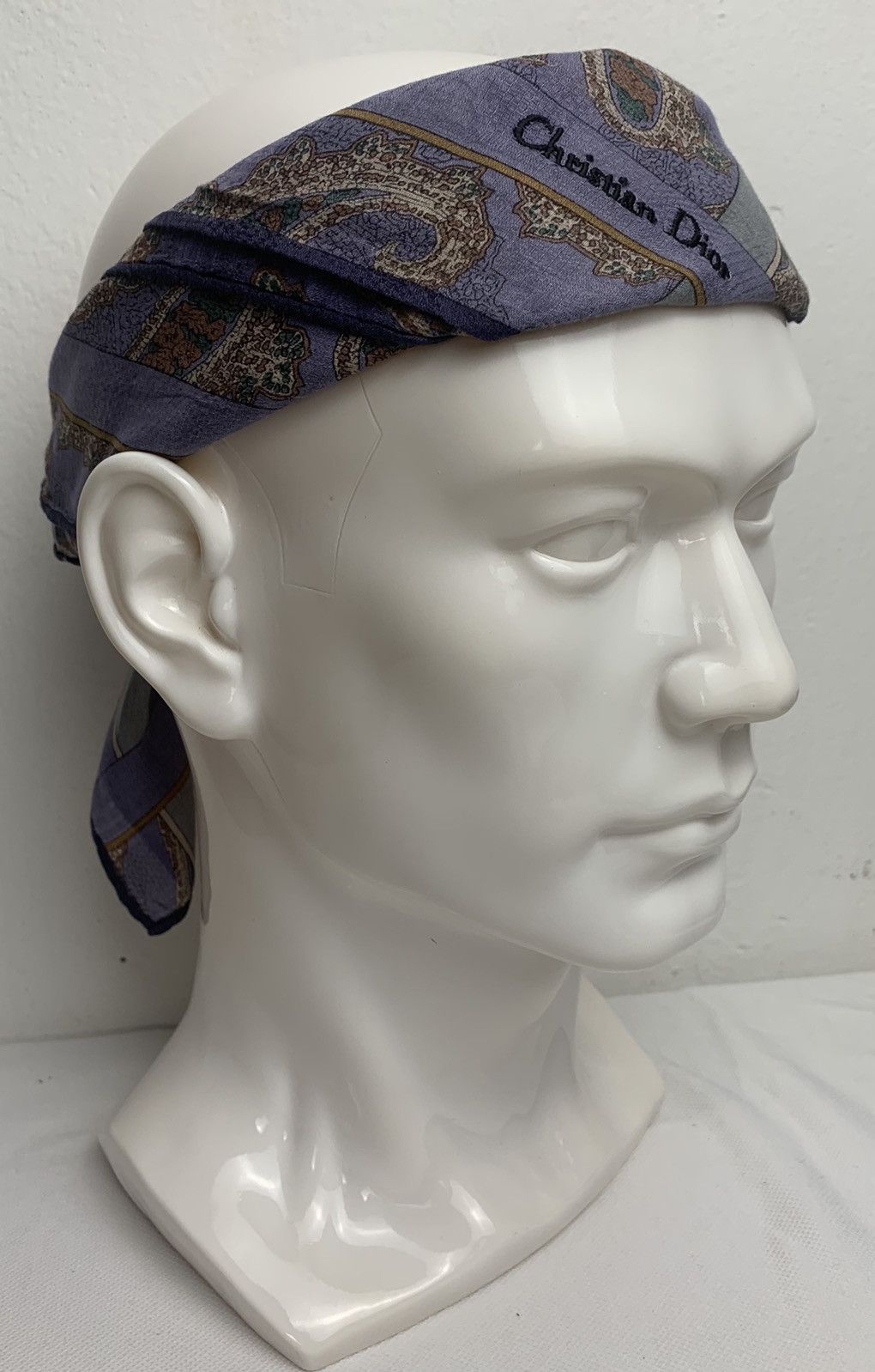 Christian Dior Monsieur Christian Dior Paisley Handkerchief Pocketsquares Size ONE SIZE - 1 Thumbnail