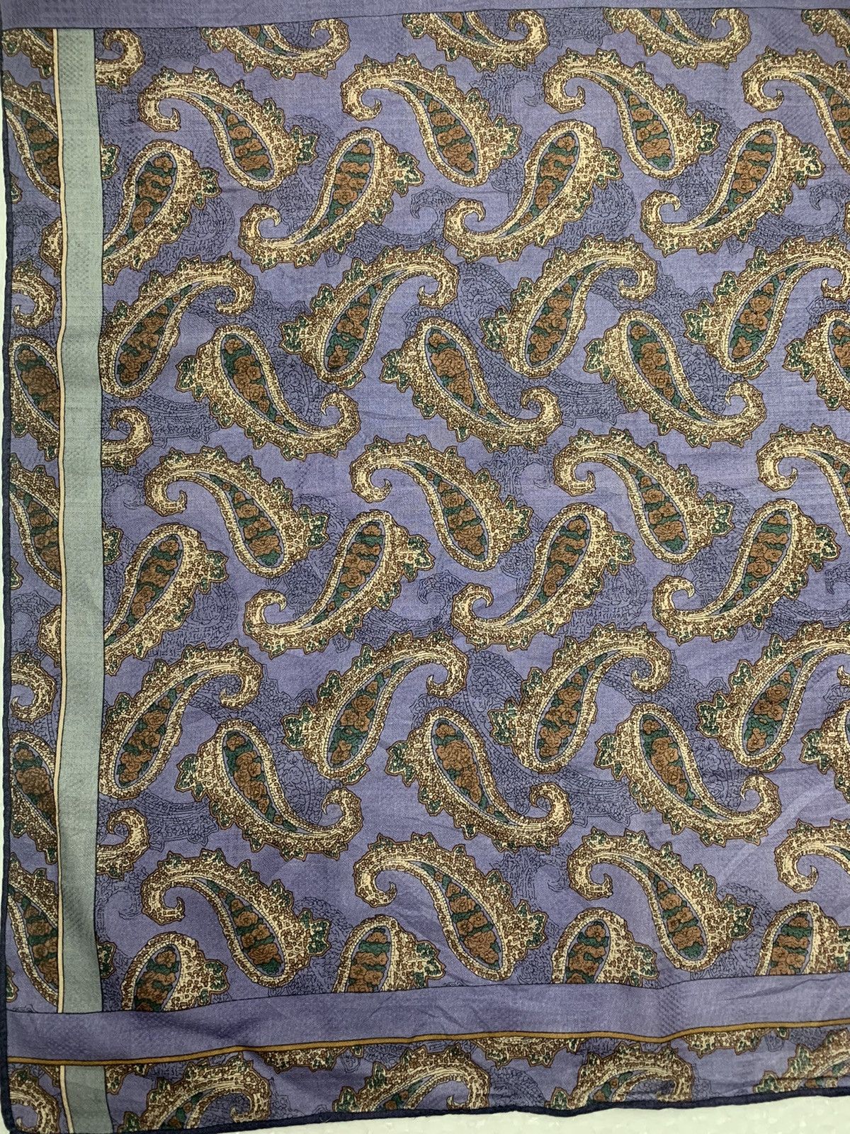 Christian Dior Monsieur Christian Dior Paisley Handkerchief Pocketsquares Size ONE SIZE - 6 Thumbnail