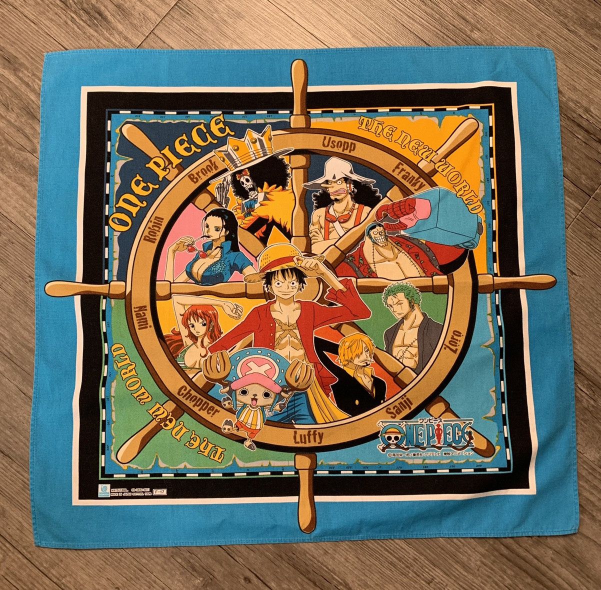 Anime ONE PIECE Handkerchief Pocketsquares Size ONE SIZE - 1 Thumbnail