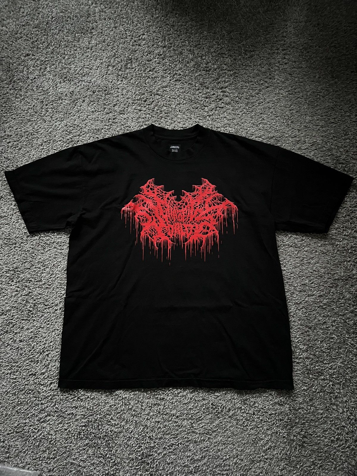 Other CHAOTIC WORLDS Black Red Death Metal Logo T-Shirt Tee S Size US S / EU 44-46 / 1 - 1 Thumbnail