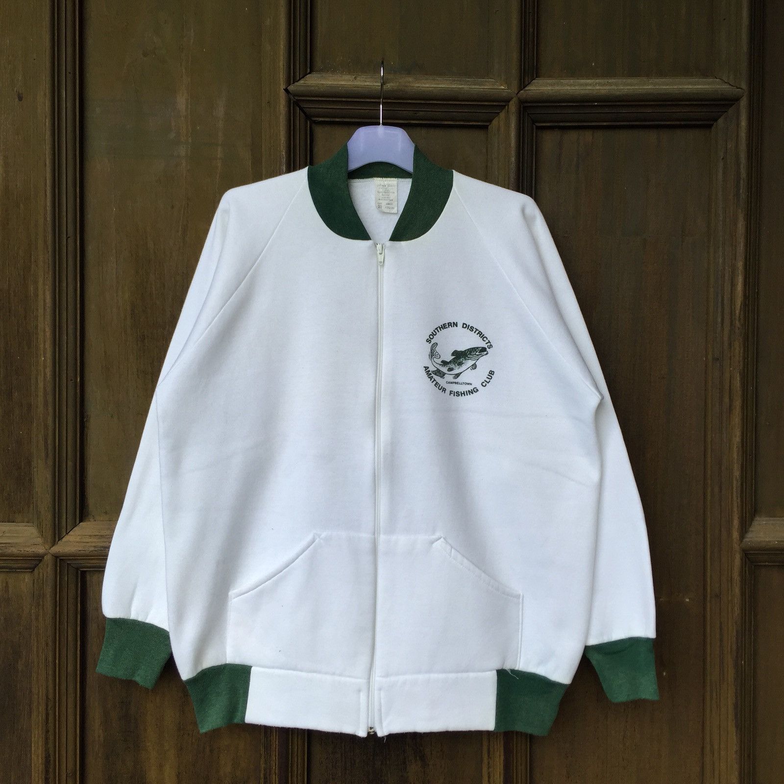SOUTHERN DISTRICTS FISHING CLUB jacket Spell Out Small logo