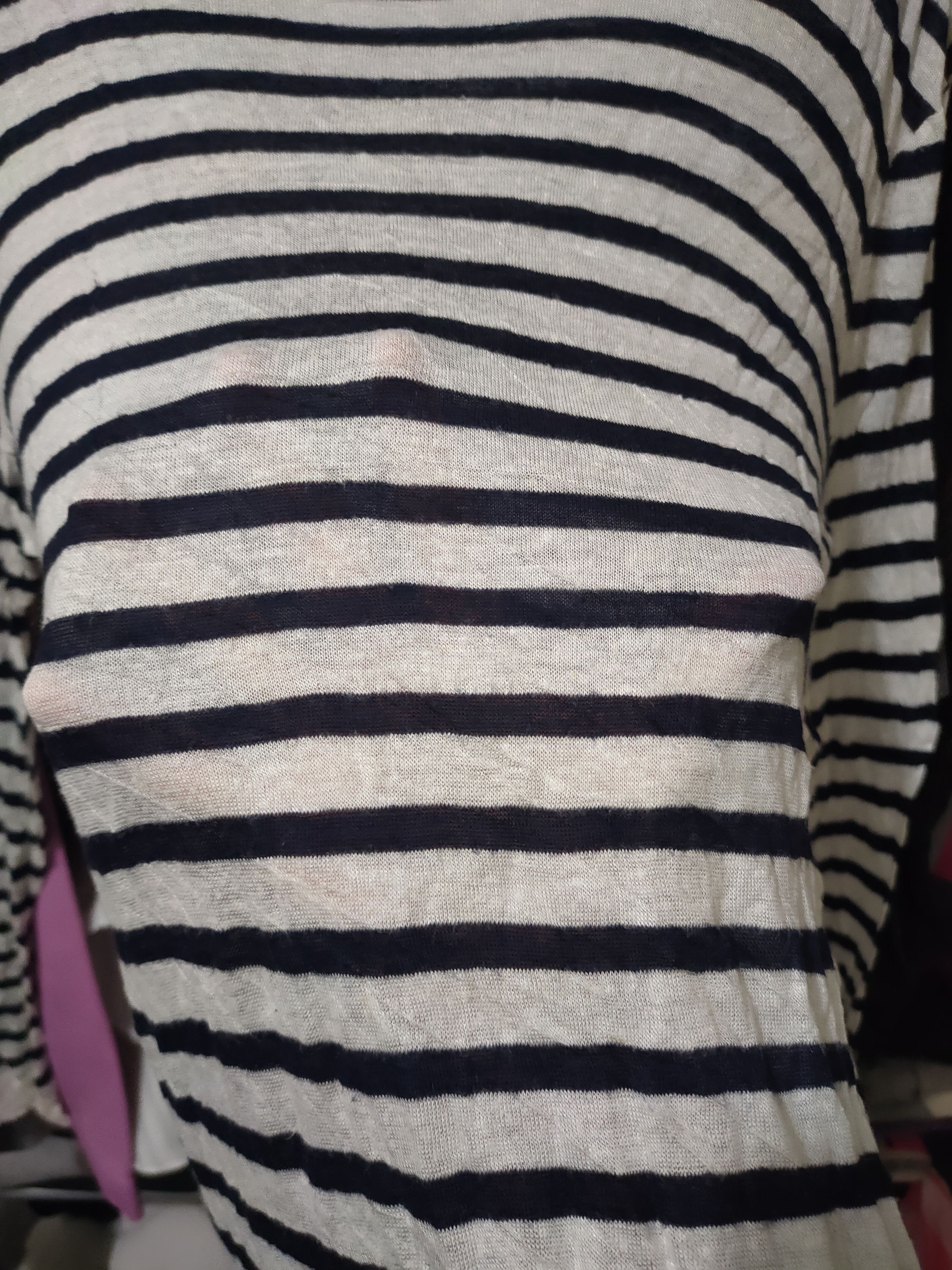 Alexander Wang Vintage Alexander Wang Striped Long Sleeve Size US M / EU 48-50 / 2 - 6 Thumbnail