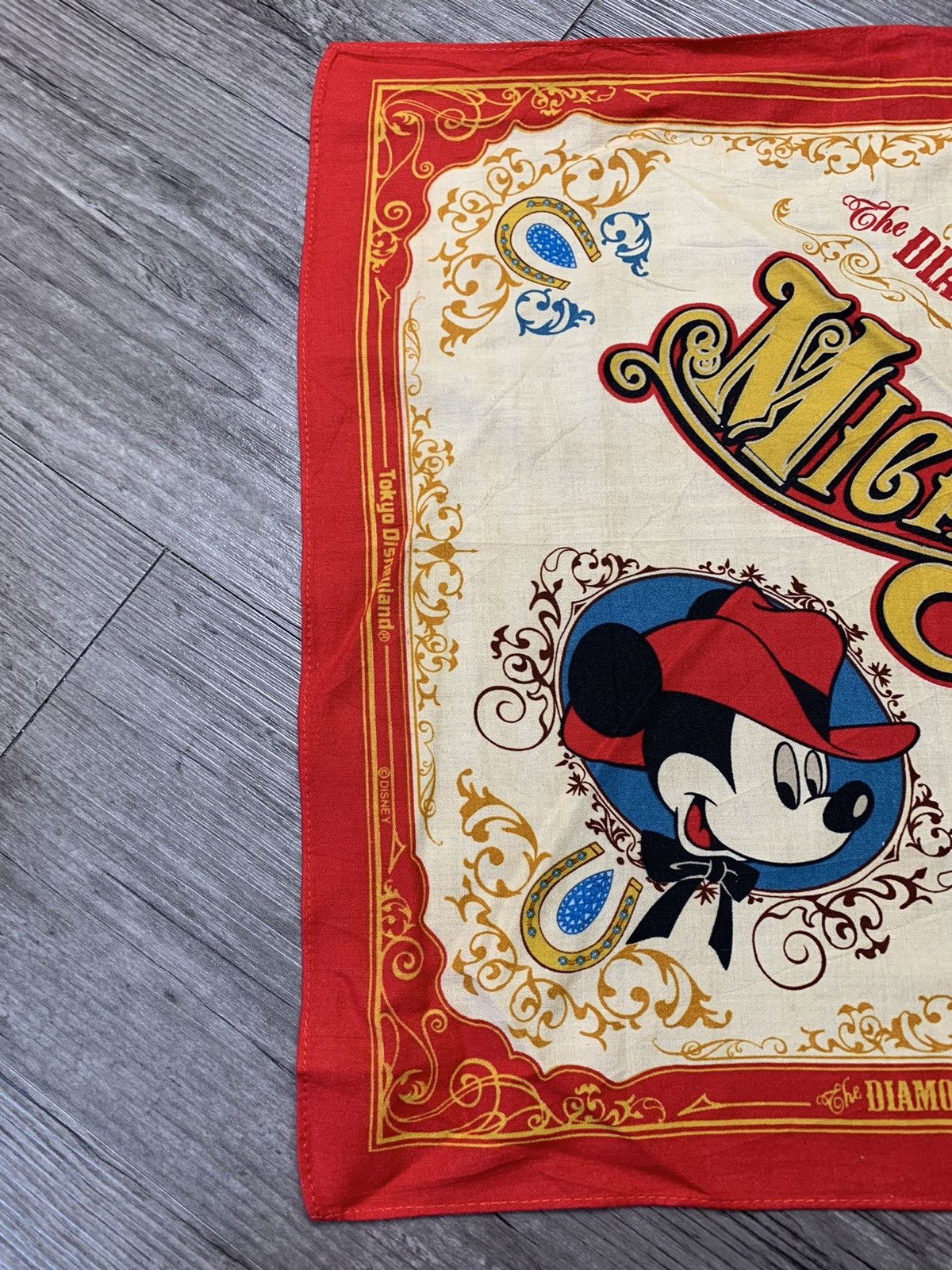 Disney Disney Mickey Handkerchief Neckerchief Pocketsquares Size ONE SIZE - 2 Thumbnail