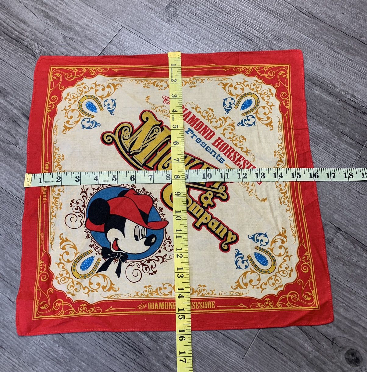 Disney Disney Mickey Handkerchief Neckerchief Pocketsquares Size ONE SIZE - 4 Thumbnail