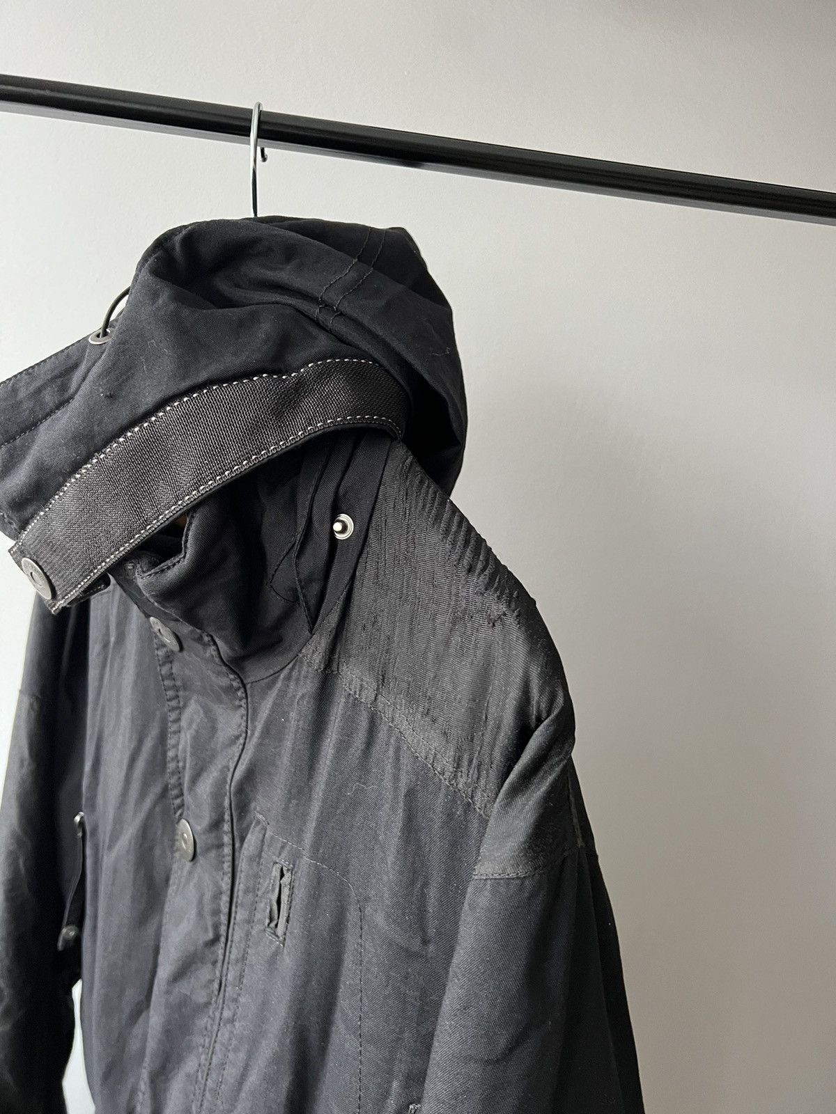 Versace Vintage Versace Sport Archive Nylon Black Jacket RARE Size US M / EU 48-50 / 2 - 7 Thumbnail