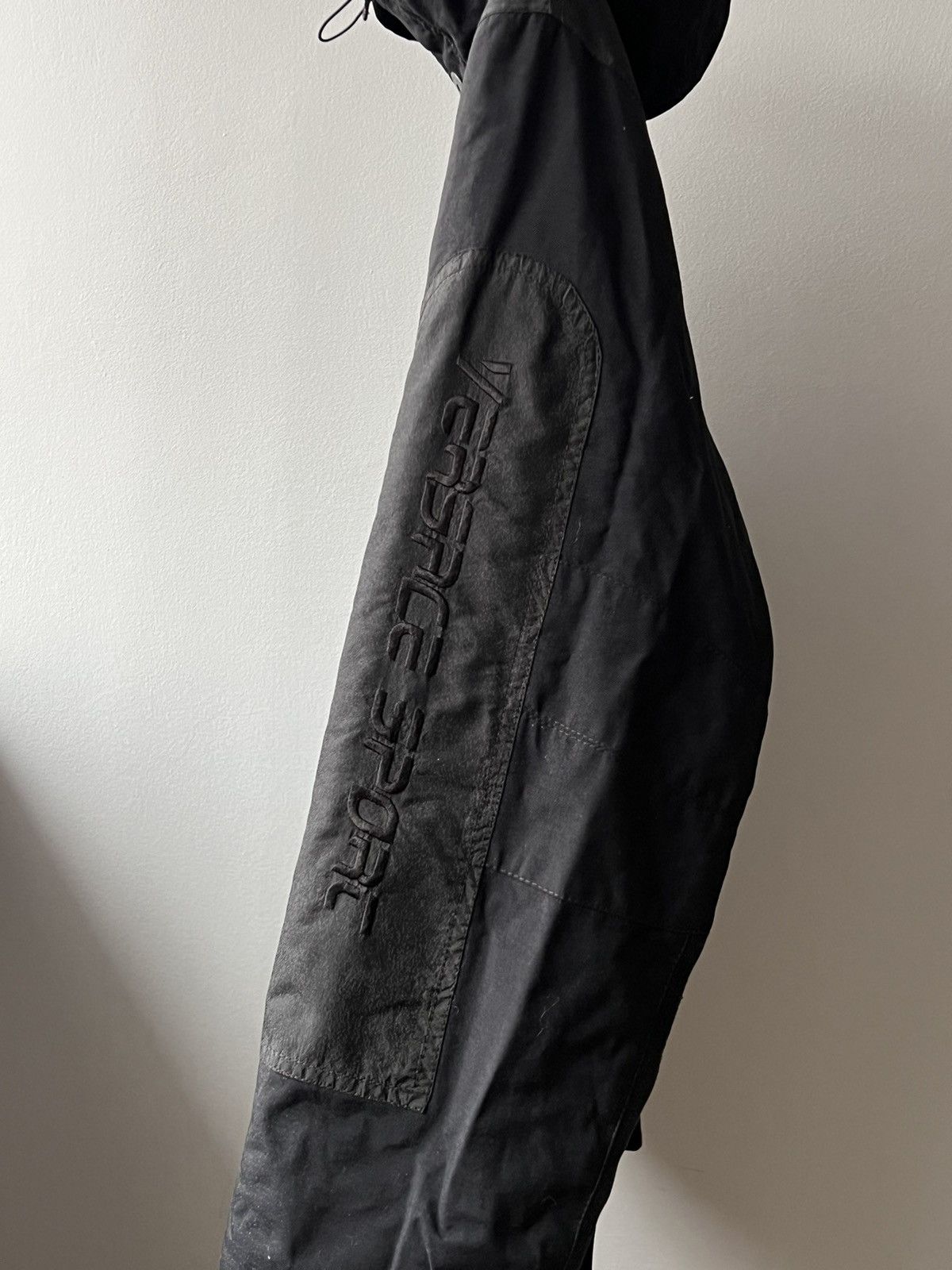 Versace Vintage Versace Sport Archive Nylon Black Jacket RARE Size US M / EU 48-50 / 2 - 9 Thumbnail