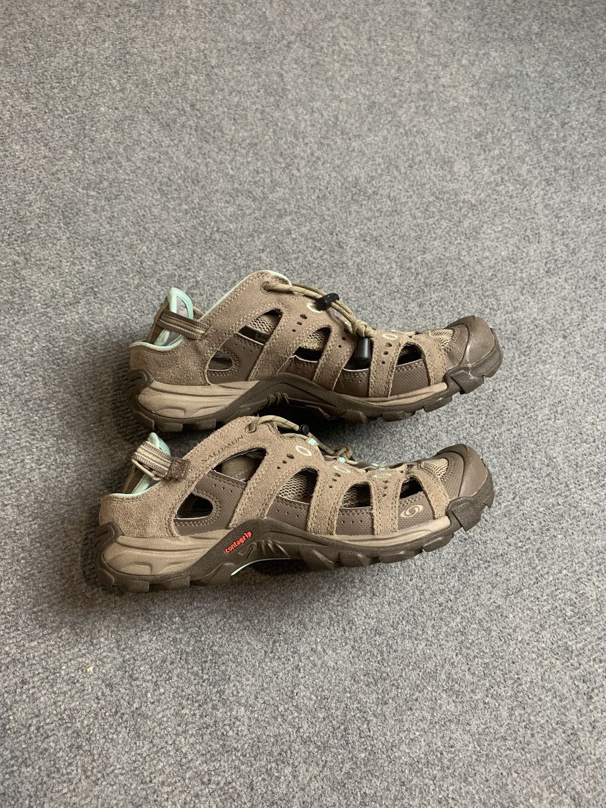Salomon Vintage Salomon Techamphibian Hiking Vented Casual Shoes Size US 8 / EU 41 - 3 Thumbnail