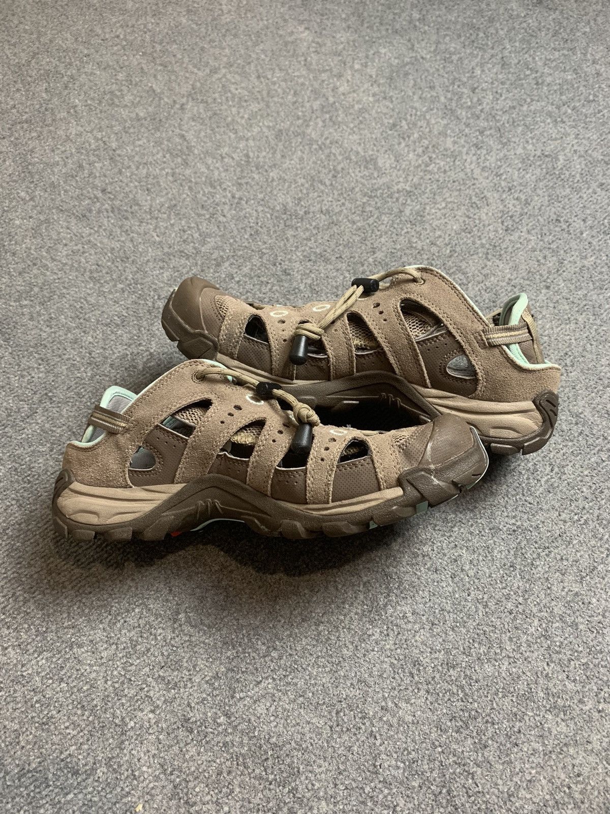 Salomon Vintage Salomon Techamphibian Hiking Vented Casual Shoes Size US 8 / EU 41 - 1 Thumbnail
