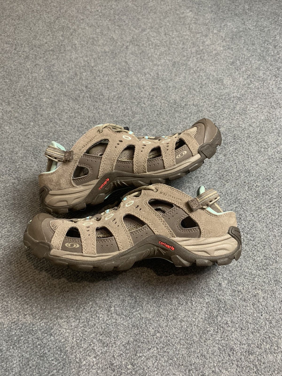 Salomon Vintage Salomon Techamphibian Hiking Vented Casual Shoes Size US 8 / EU 41 - 2 Thumbnail