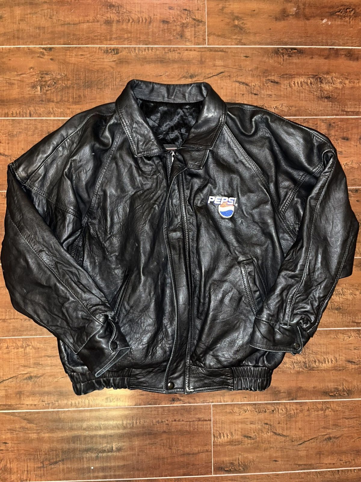 Pepsi leather jacket best sale