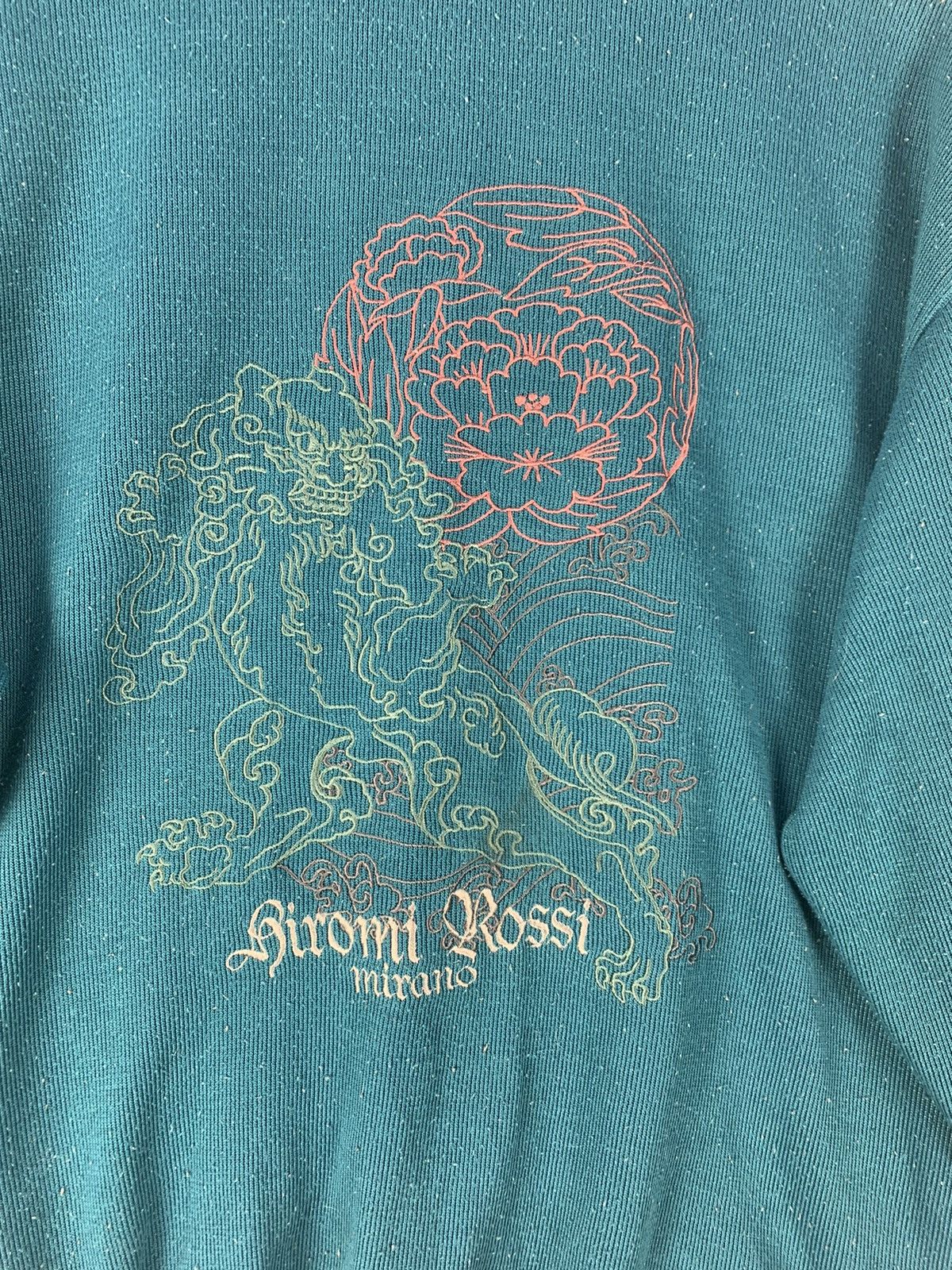 Japanese Brand × Vintage Vintage Hiromi Rossi Milano Sweatshirt Japanese Sweater Size US L / EU 52-54 / 3 - 2 Thumbnail