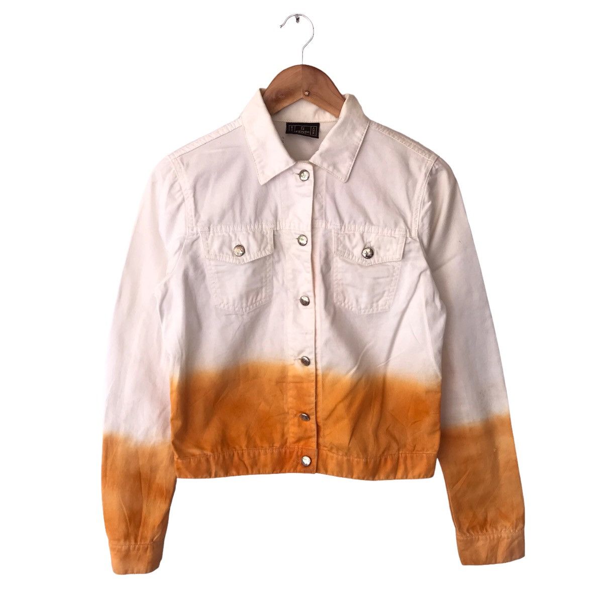 FENDI JACKET DISTRESSED JACKET
