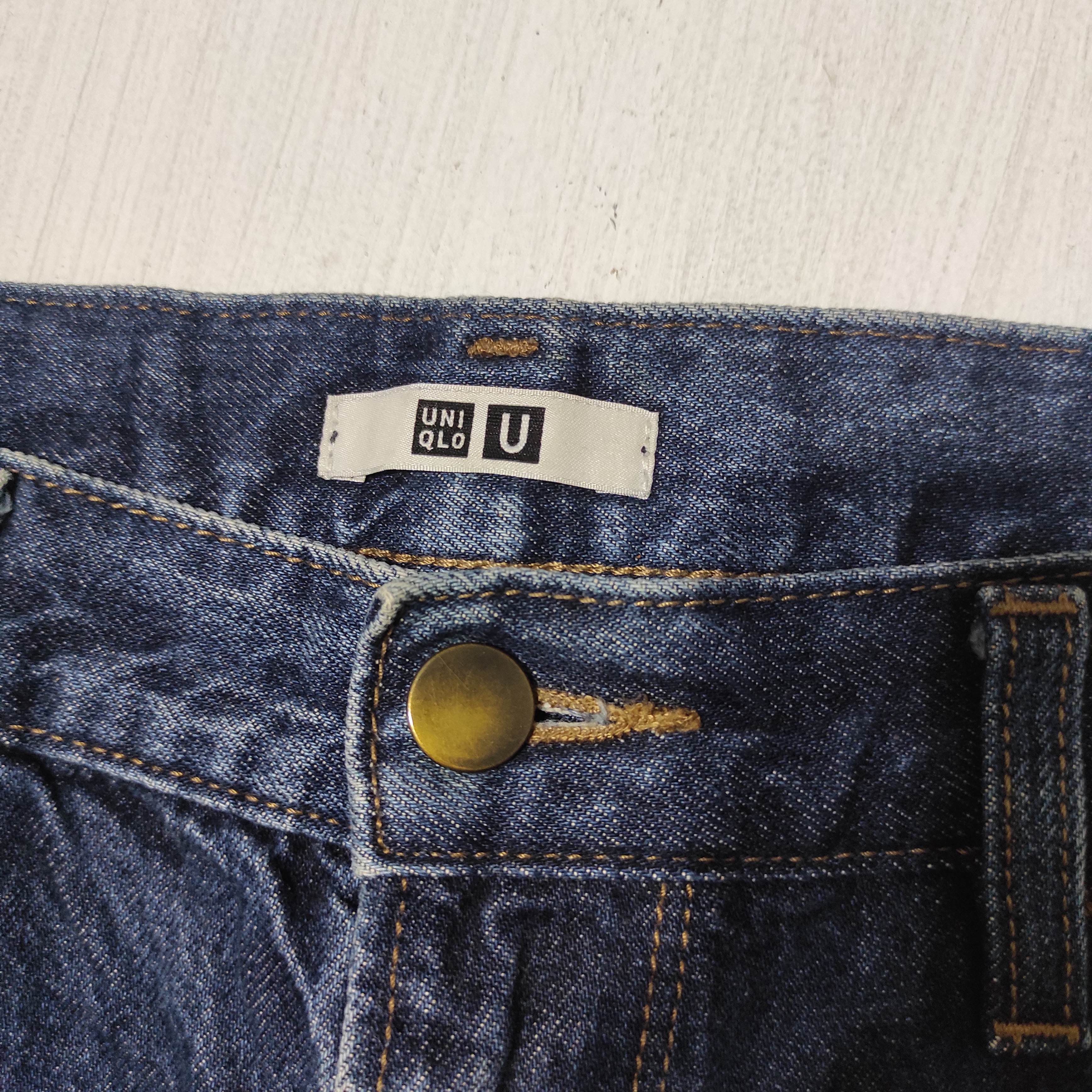 Christophe Lemaire Uniqlo U Lemaire Wide Leg Baggy Denim Jeans Size US 32 / EU 48 - 7 Thumbnail