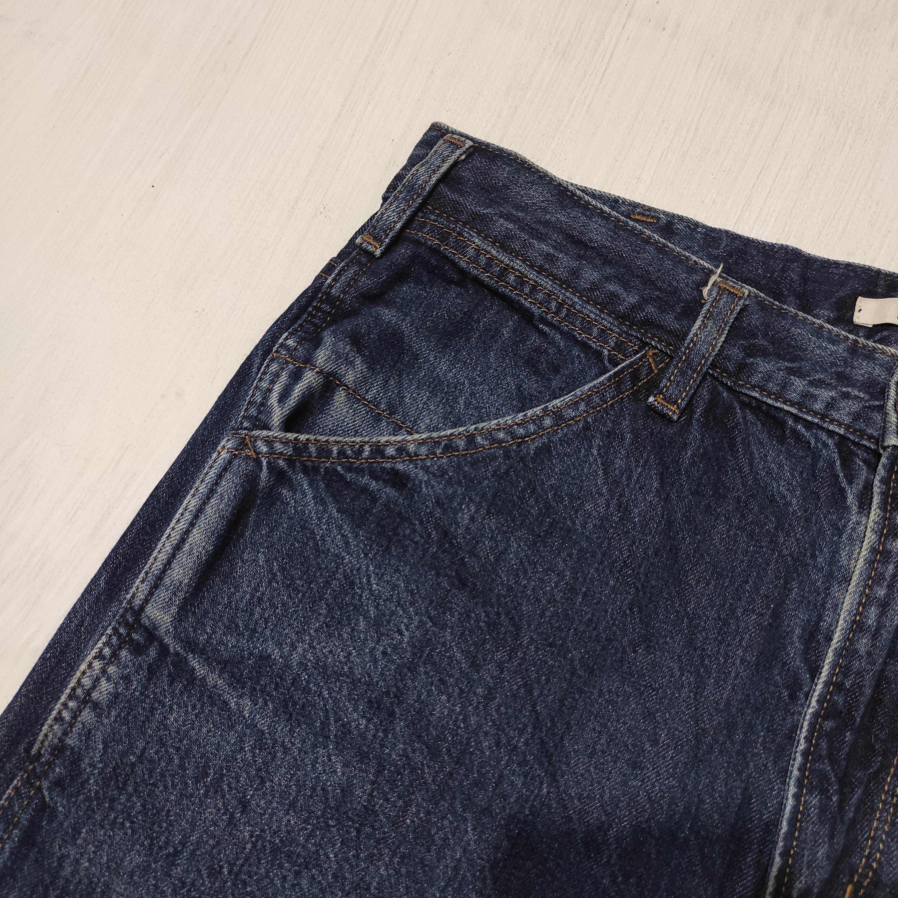Christophe Lemaire Uniqlo U Lemaire Wide Leg Baggy Denim Jeans Size US 32 / EU 48 - 4 Thumbnail