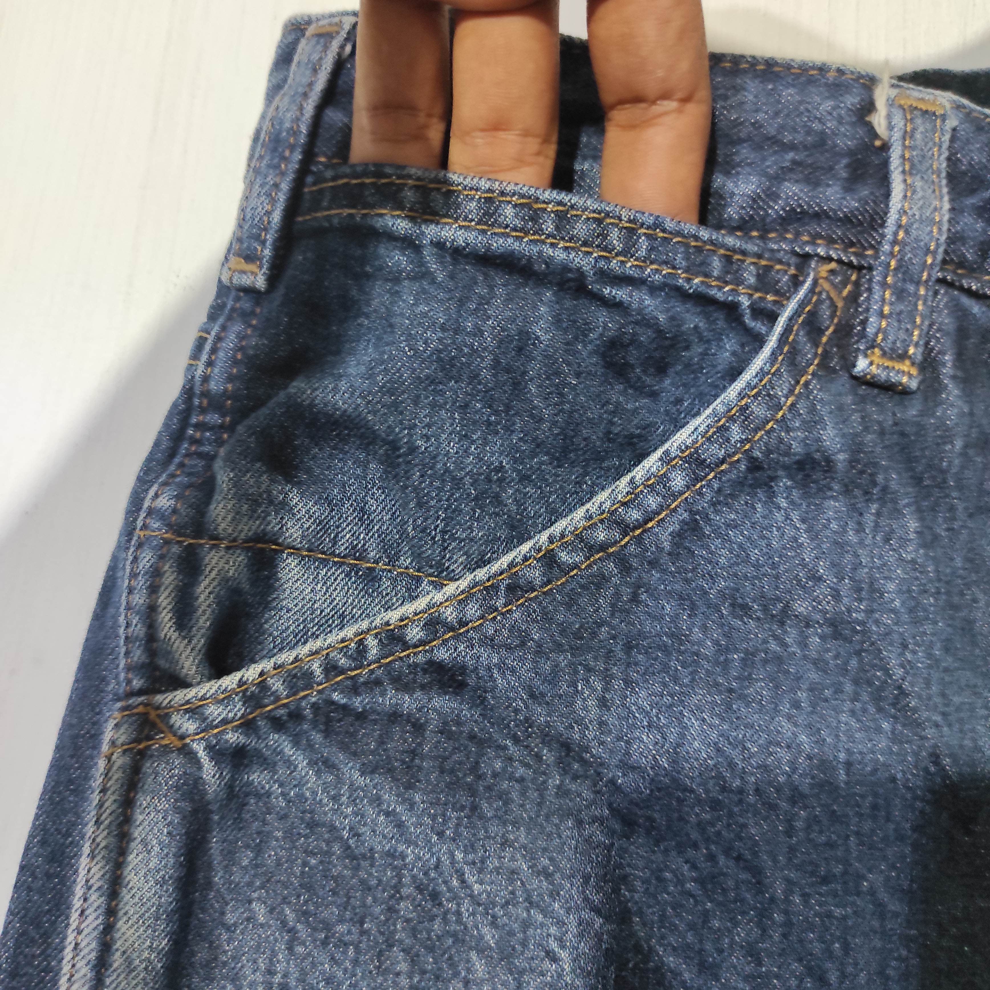 Christophe Lemaire Uniqlo U Lemaire Wide Leg Baggy Denim Jeans Size US 32 / EU 48 - 5 Thumbnail