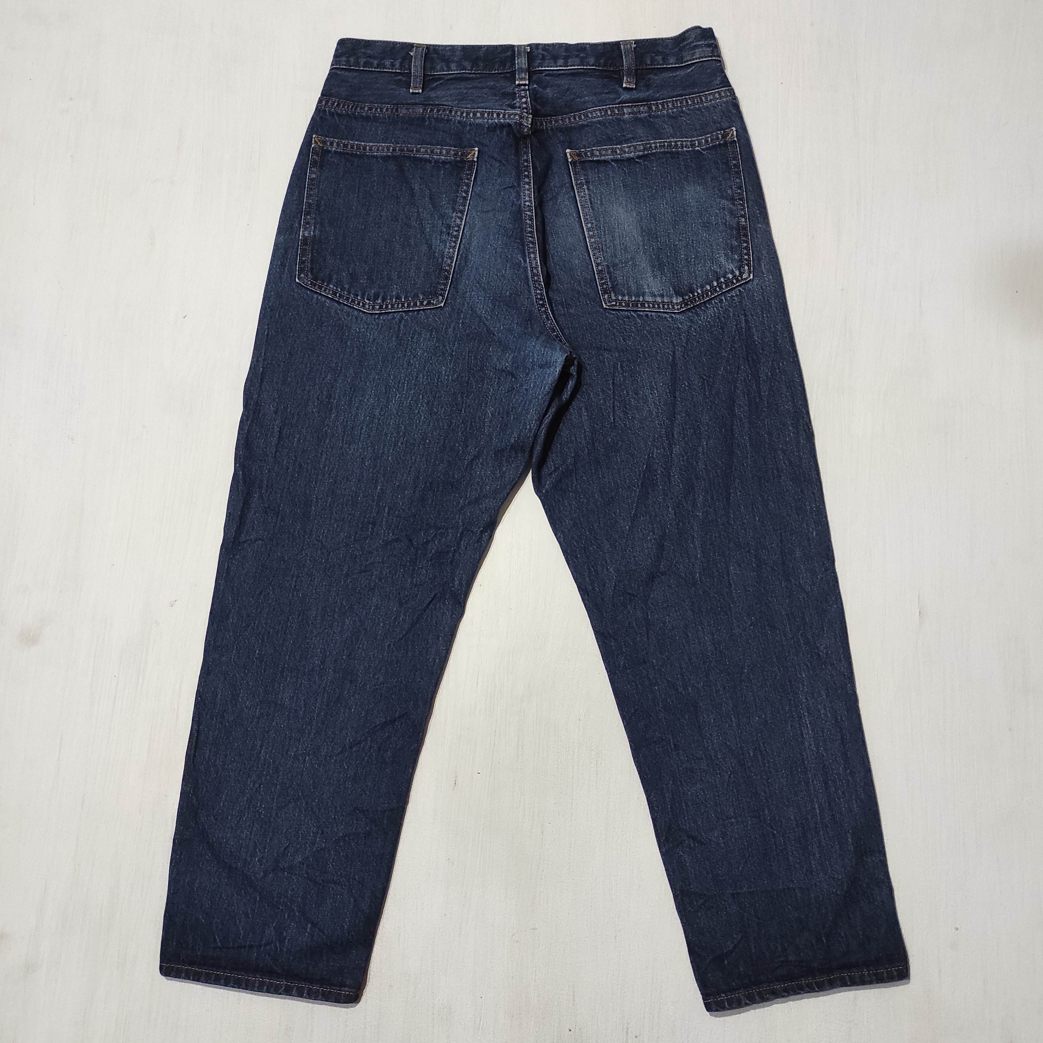 Christophe Lemaire Uniqlo U Lemaire Wide Leg Baggy Denim Jeans Size US 32 / EU 48 - 13 Thumbnail