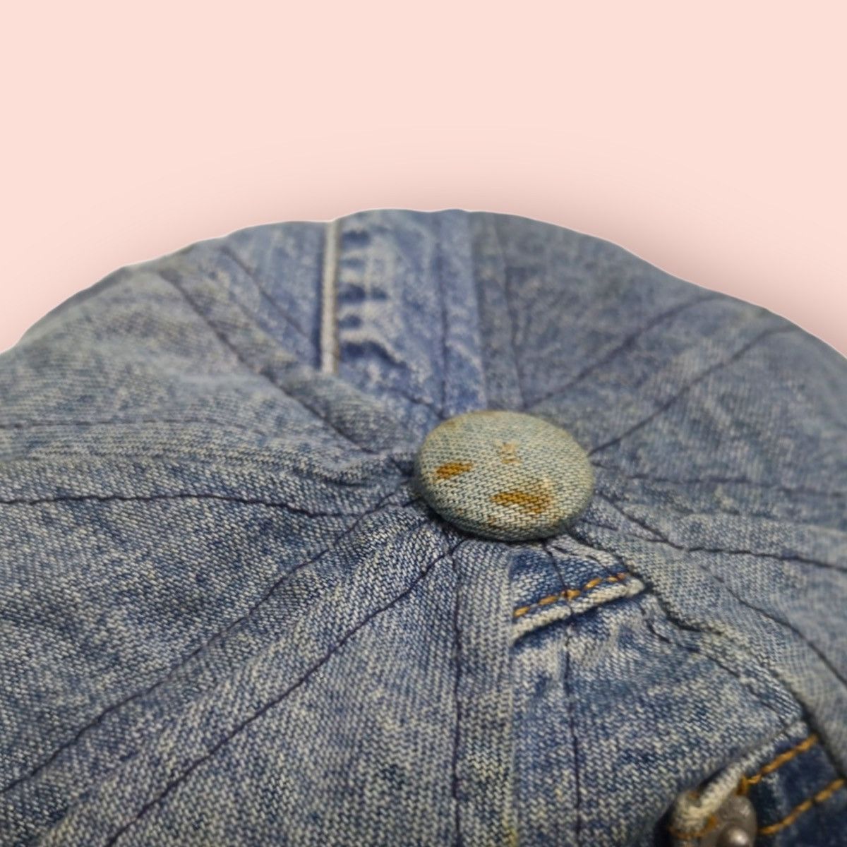Vintage RARE VINTAGE NEW YORK HAT & CAP CO. DENIM NEWSBOY HAT Size ONE SIZE - 11 Thumbnail